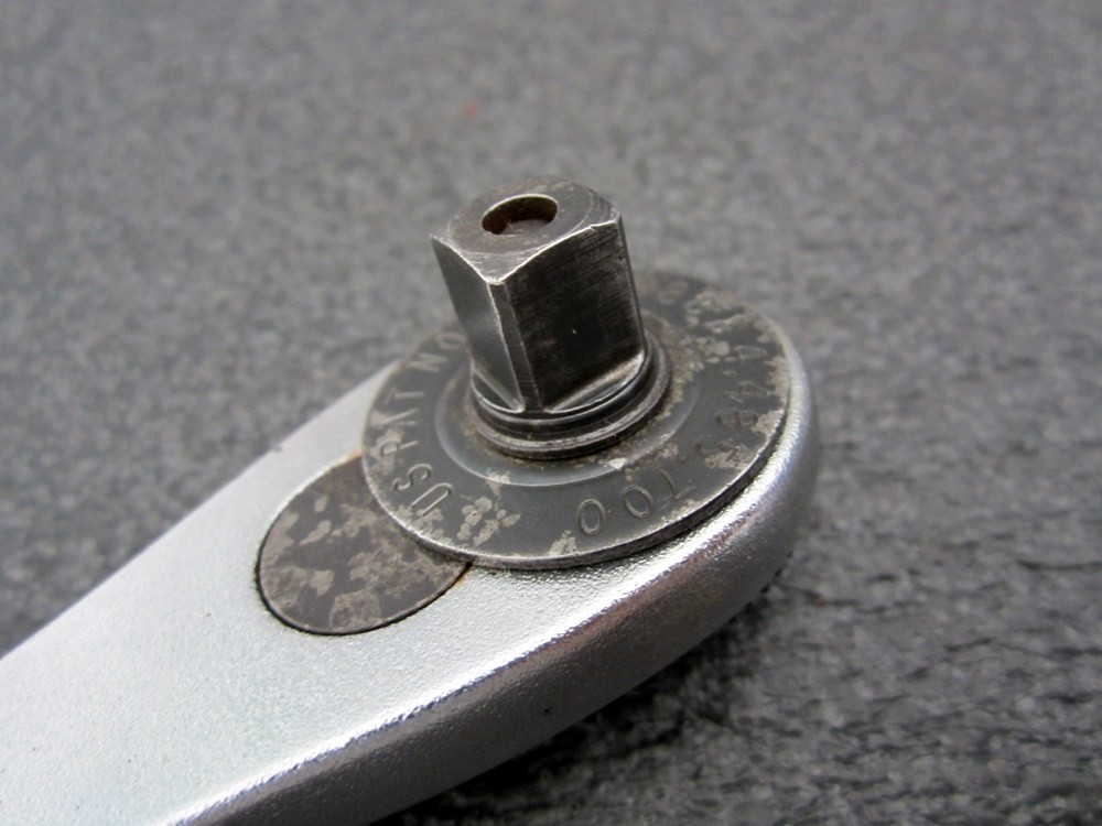 Vintage Craftsman 3/8″ Drive Lifetime Ratchet 43765 Stainless Made USA