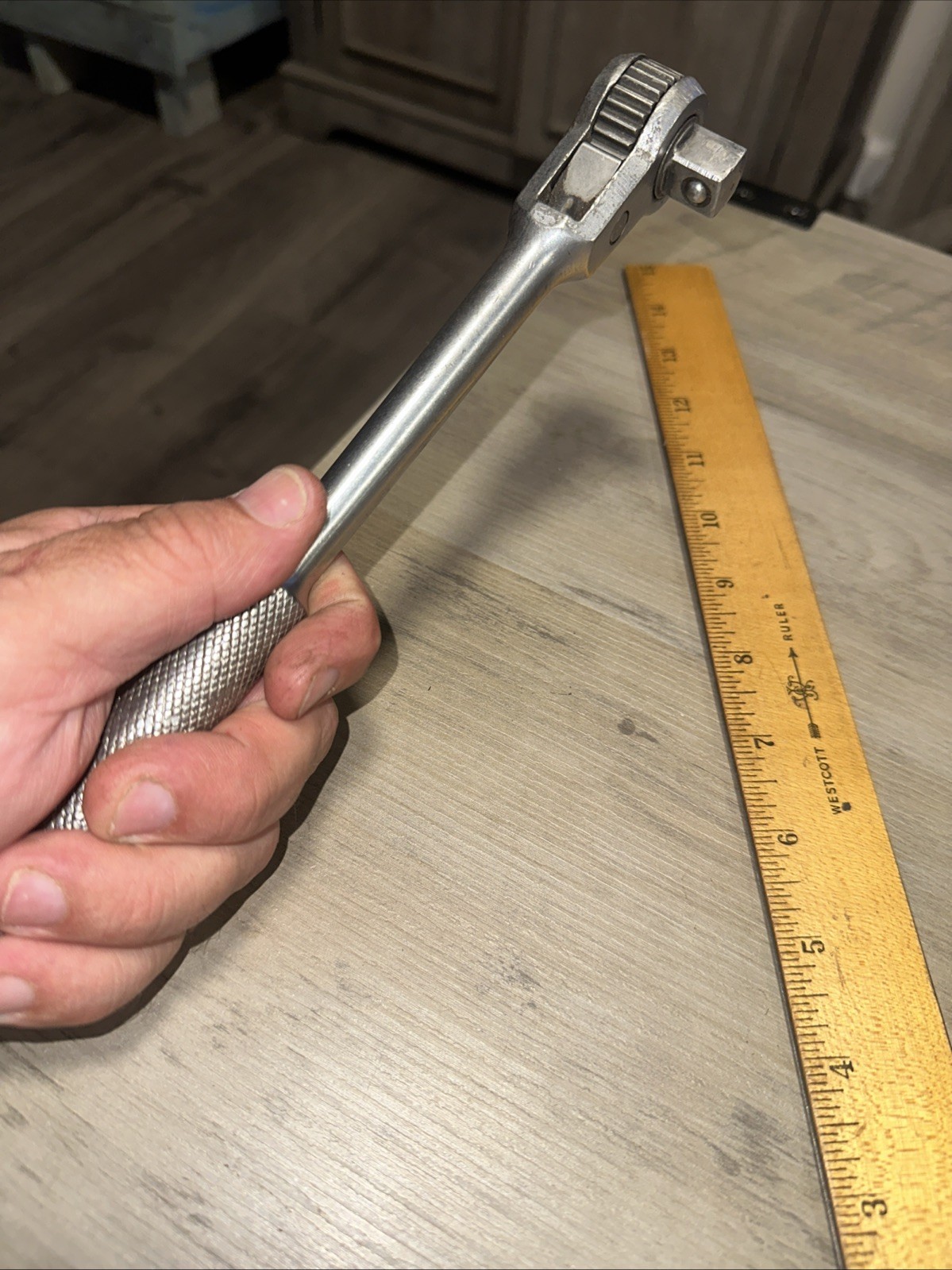 Early Thorsen Ratchet Model #77 3/8 Drive Used