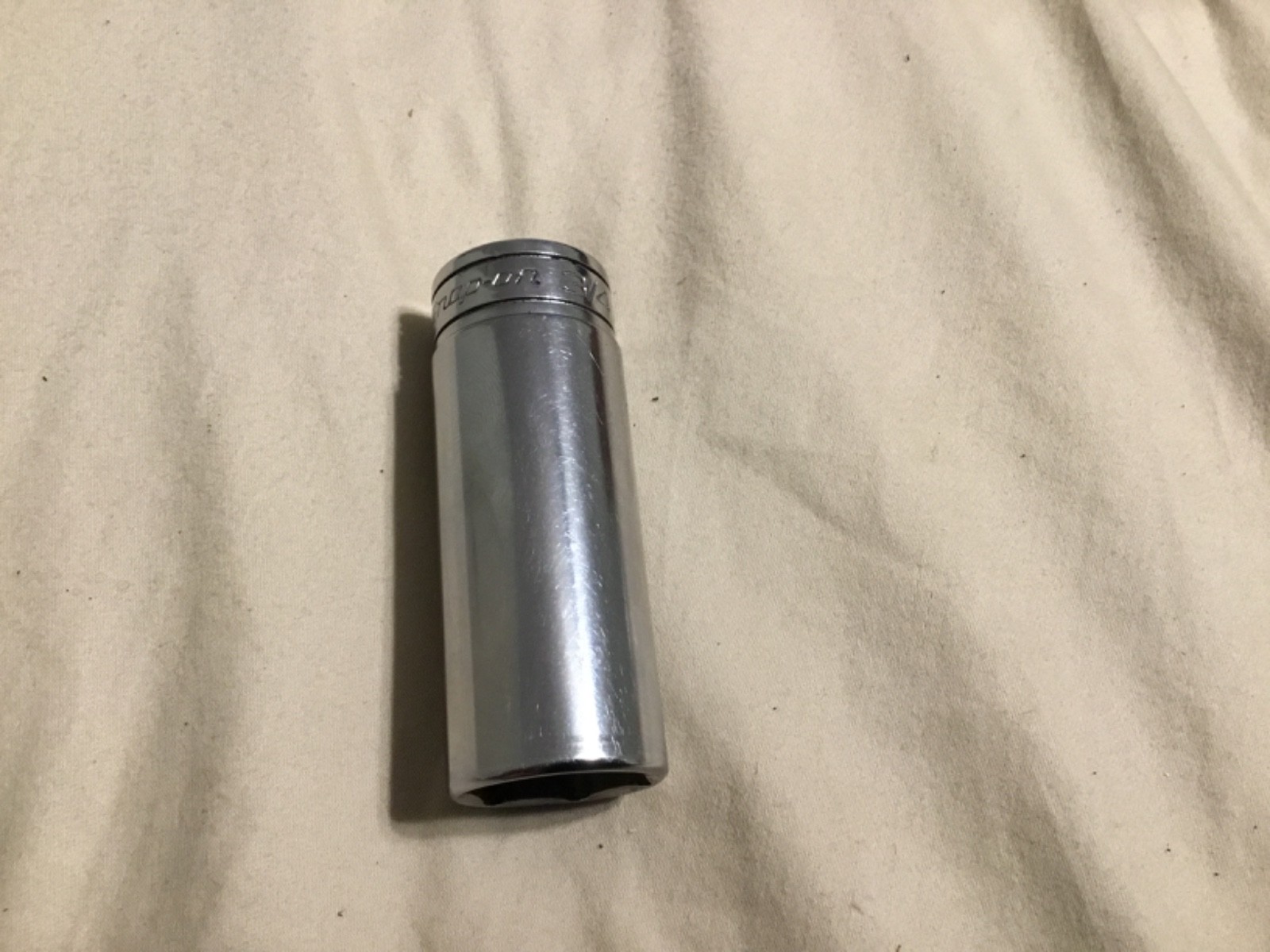Snap On 3/8″ Drive 3/4″ 6PT SAE Deep Chrome Socket USA SFS241