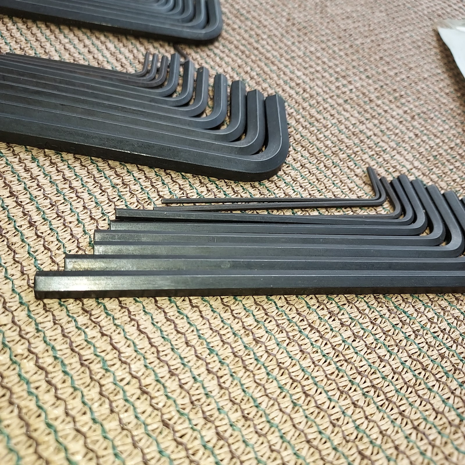 Vintage 40 pc Craftsman 46677 Metric 46696 SAE Set Screw Hex Key Allen – V – USA