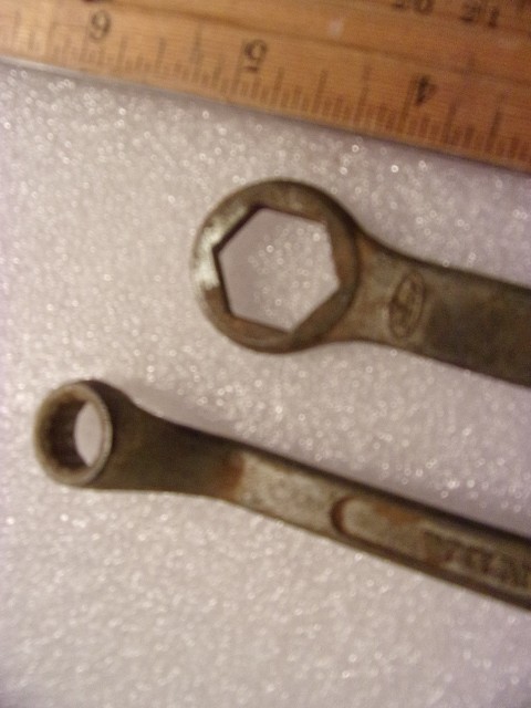 vintage Honda motor tool kit wrench spanner and pliers added