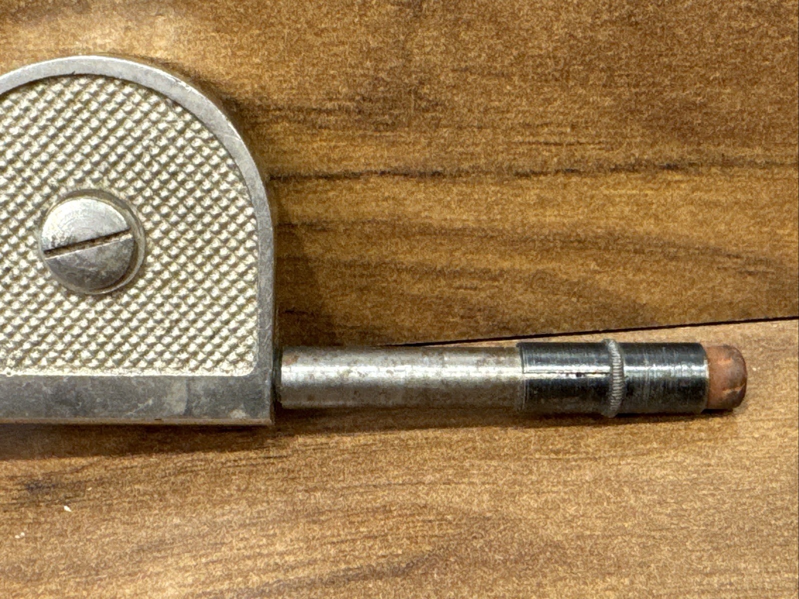 Vintage Gauge L. S. STARRETT Athol Mass. U.S.A. 1897, 1905 rotation counter