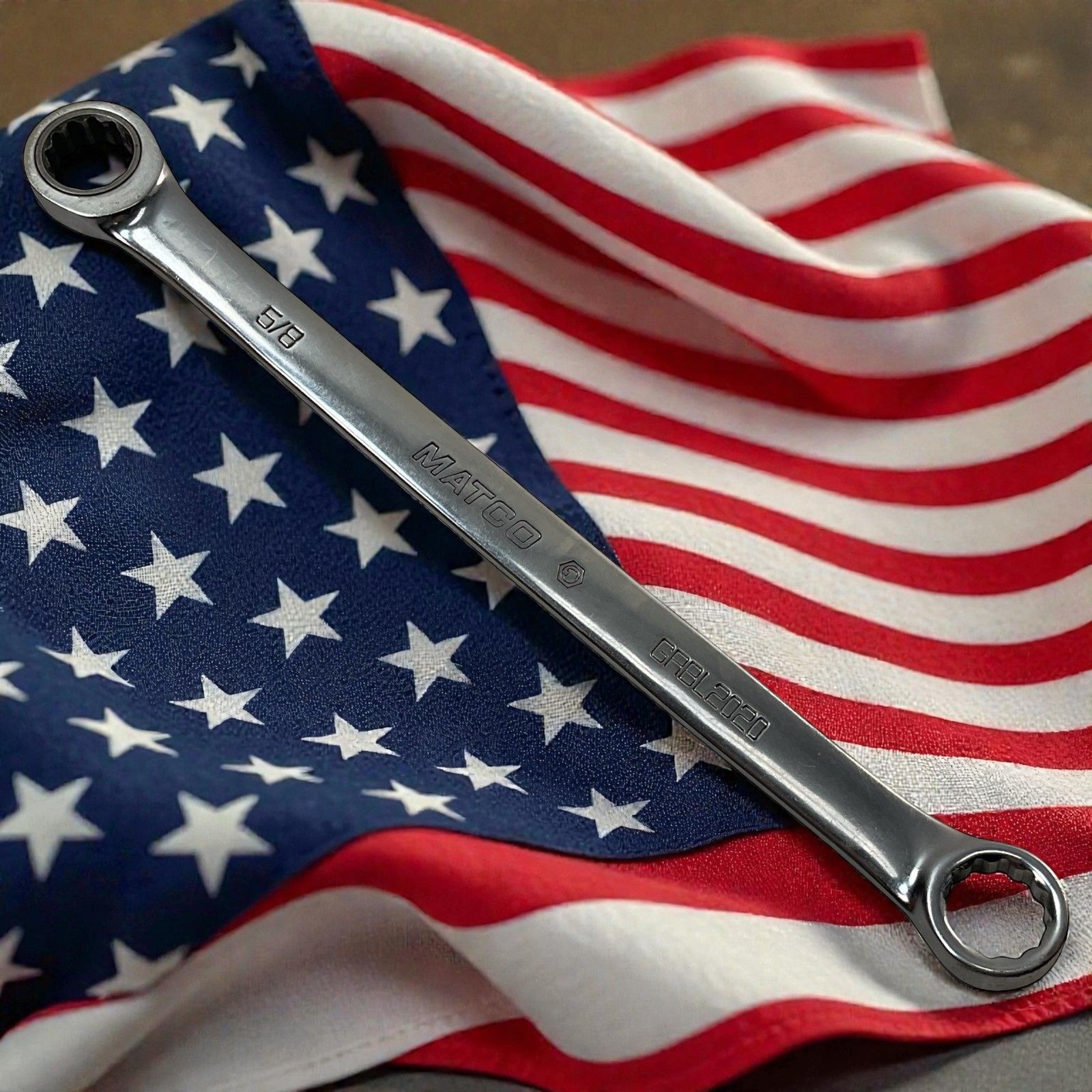Matco Tools Ratcheting Box End Wrench GRBL2020 5/8″ Extra Long USA As Pictured