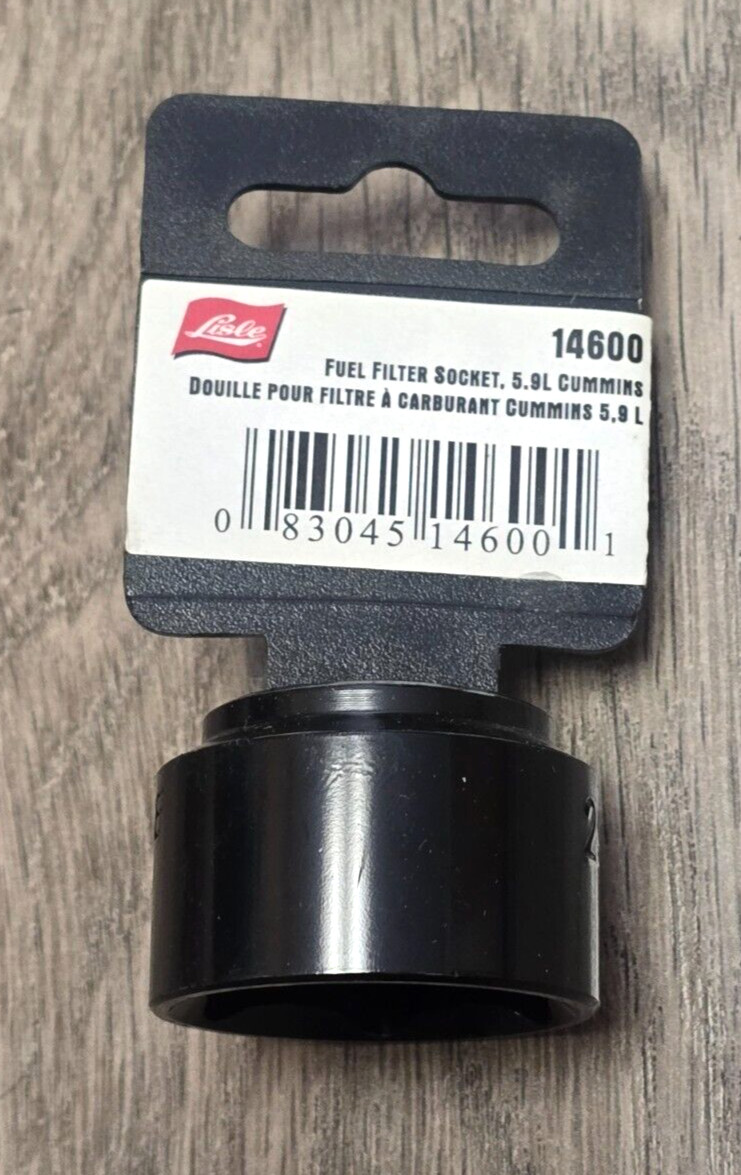 Lisle 29MM Low Profile Fuel Filter Canister Socket for 5.9 Cummins 3/8″ dr 14600