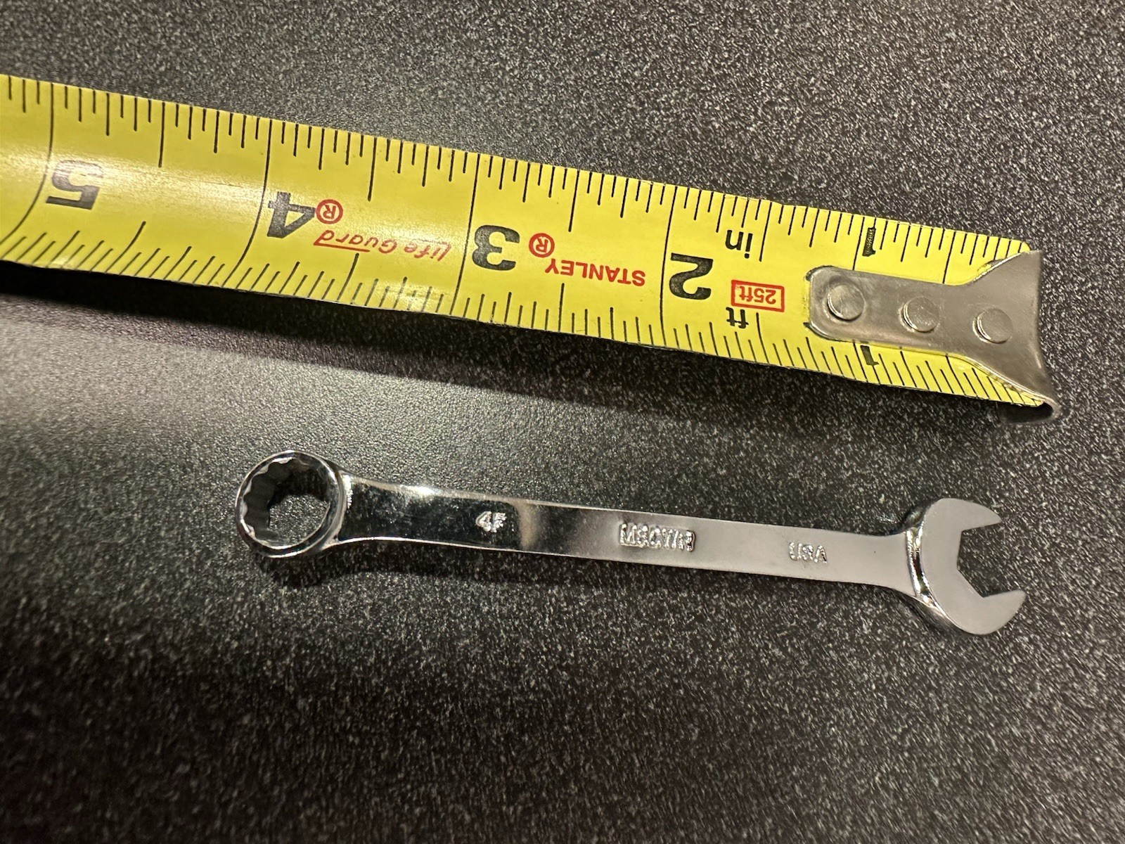 NOS New Old Stock MAC Tools Metric 8 Wrench M8CWR Made In The USA 12 Point