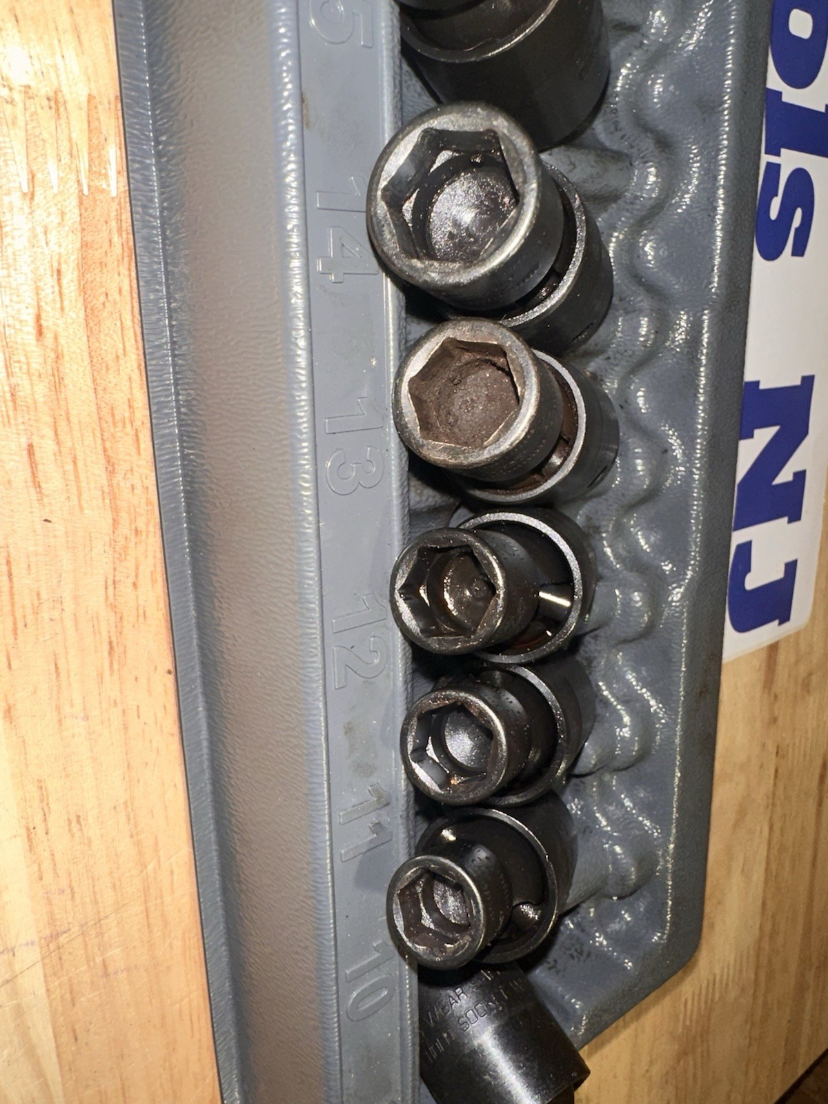Snap-on™ 212IPFM 3/8″ Drive 8 to 21 mm 6-point Impact Swivel Socket Set