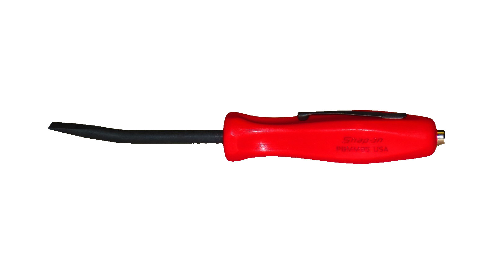*NEW* Snap-On POCKET PRY BAR SET = 3 PCS *RED HANDLES* 5″ LONG ~ MAGNETIC ENDS
