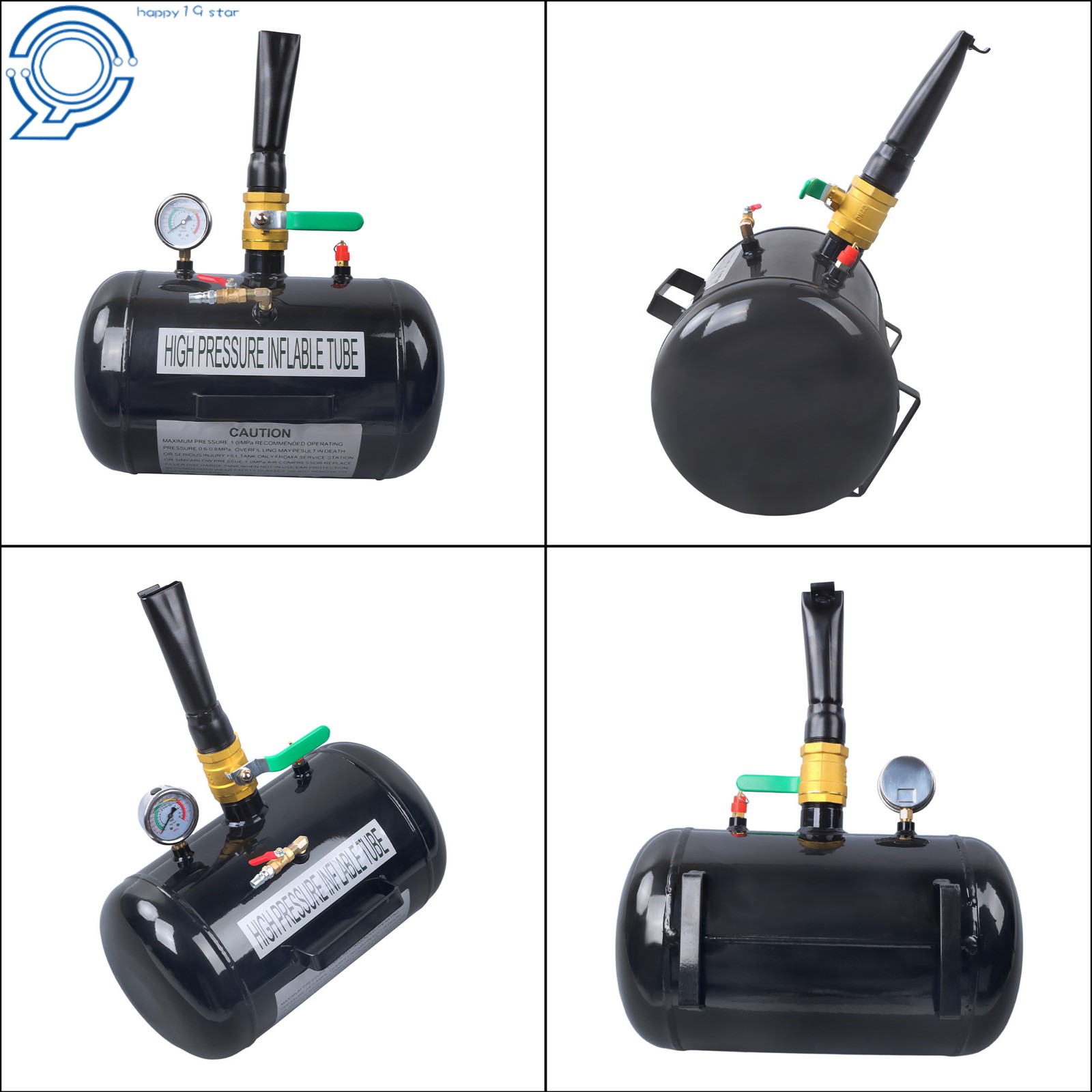 5 Gallon Air Tire Bead Seater Blaster Tool Seating Inflator Truck ATV