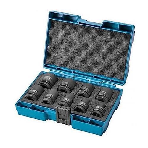 Makita 9pc Metric Impact Socket Set 1/2″ Square Drive B-66232 + Free Shipping