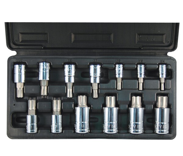 ATD-13780 – 13Pc. Ribe Bit Socket Set
