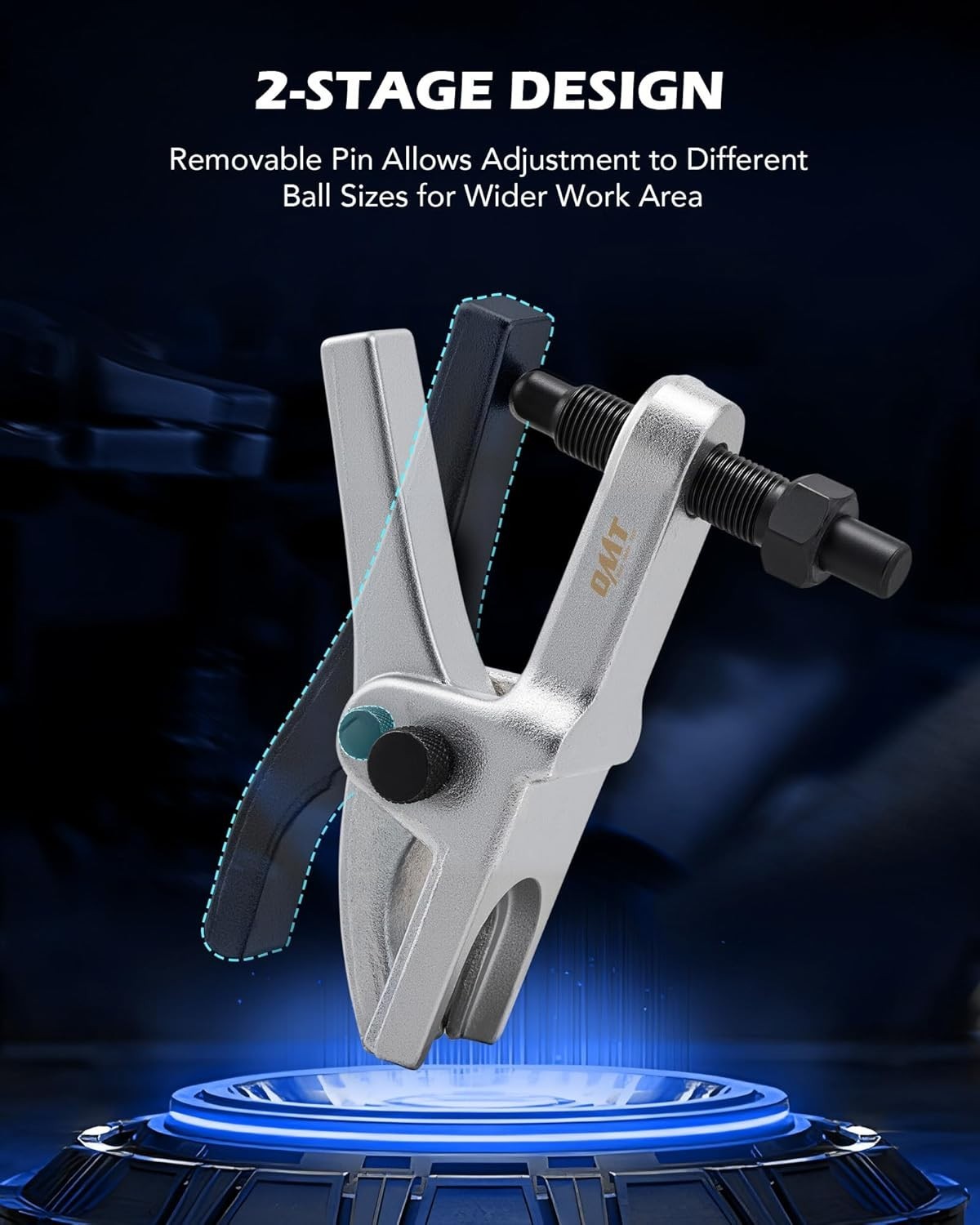 Professional Quality Pitman Arm and Tie Rod Puller Set for Vehicle Maintenance