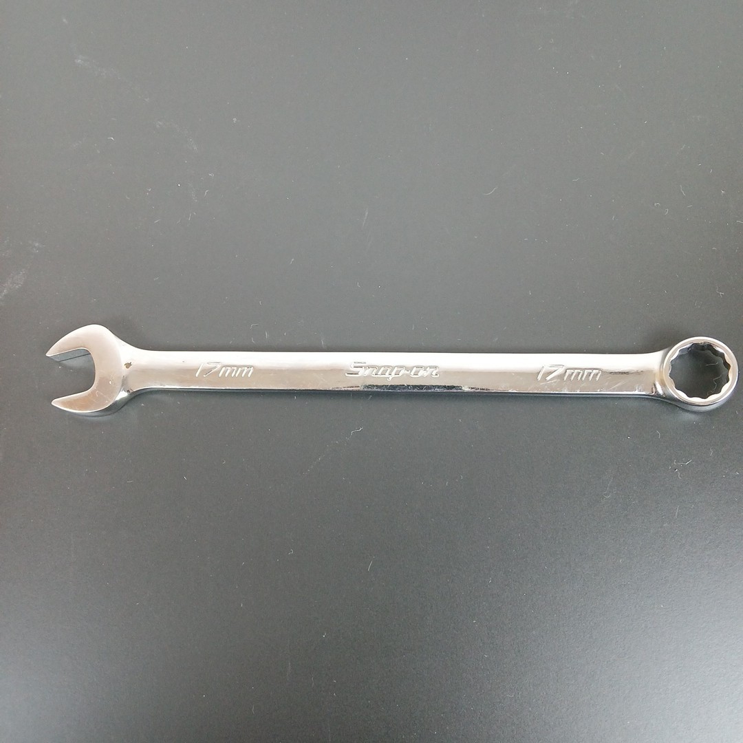 Snap-On Tools USA Metric 17mm Chrome Combination Wrench, 12 Point, OEXM170B