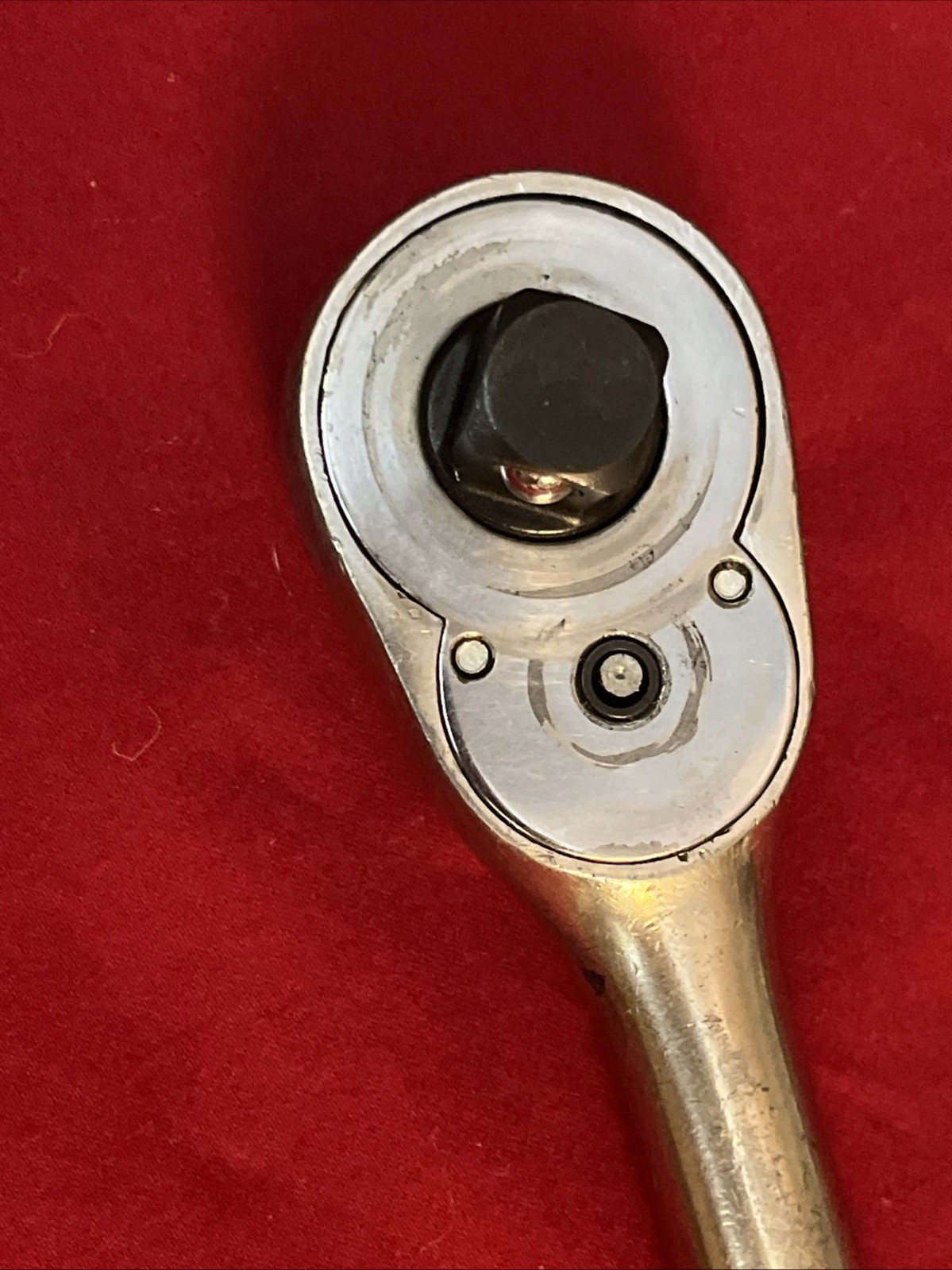 Vtg Snap/on 15″ Long 1/2″ Drive Ratchet 71-15 USA 1946 Mechanics Tool T355