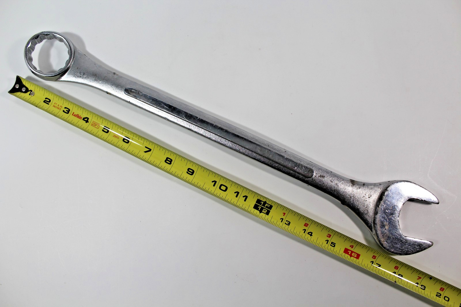 Combination Wrench 1-1/2 Inch 19 Inches Long 12 Point Box End Open End