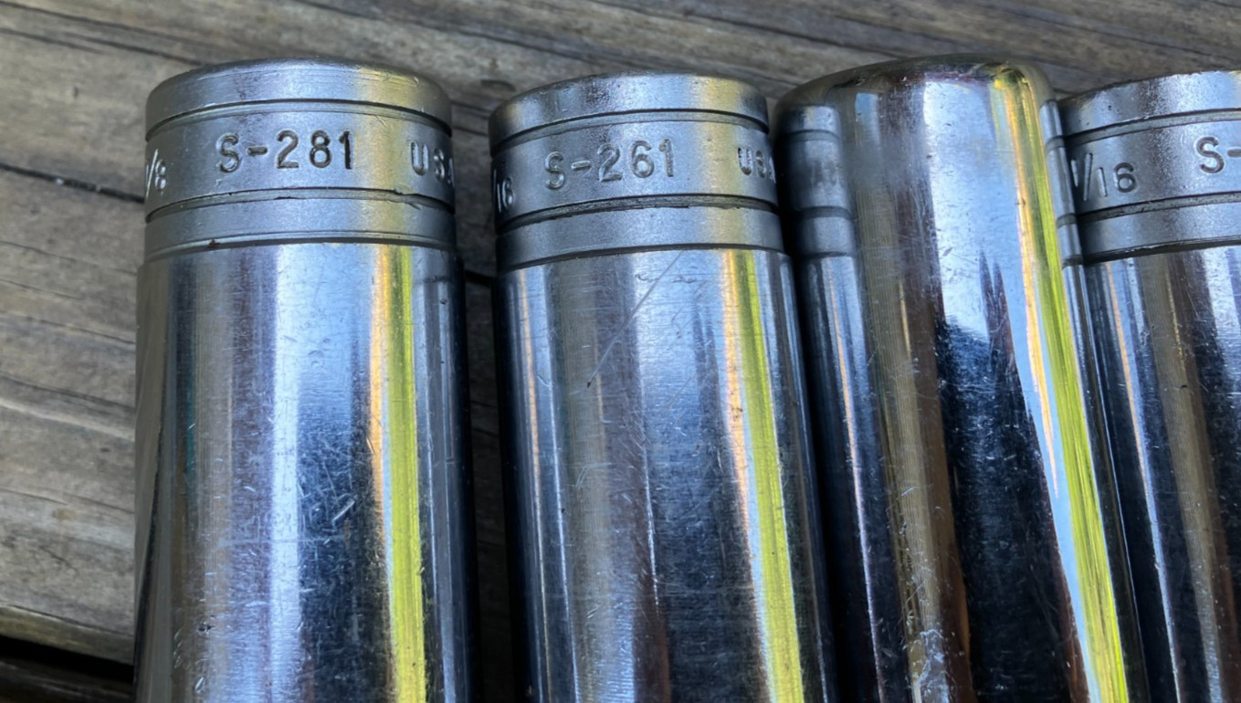 SNAP-ON 14 pc 1/2″ Drive 12-Point SAE Deep Socket Set 1/2- 1-3/8″