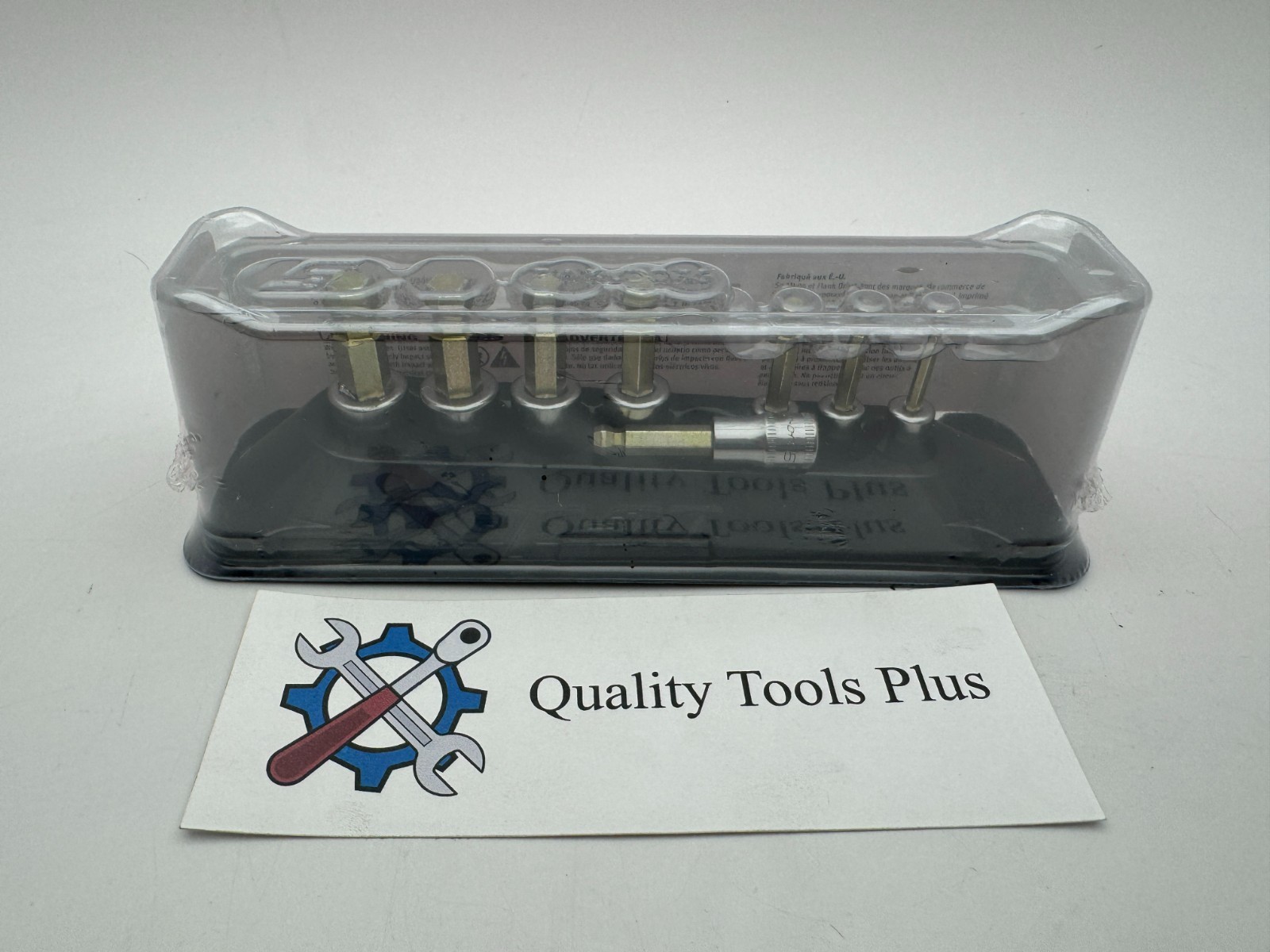 Snap-On NEW 208EFTABMY 8-Pc Combination Drive Metric Ball Hex Bit Socket Set