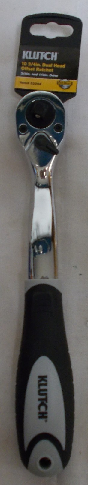 Klutch 52251 Extendable 1/2 Inch Ratchet 12 1/4 inch to 17 3/4 inch