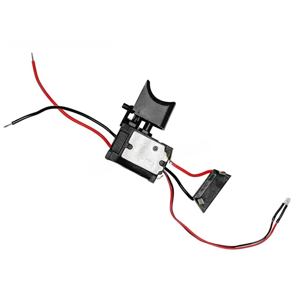 LED-Equipped 12V Drill Switch Replacement for Style Lithium Cordless Drills