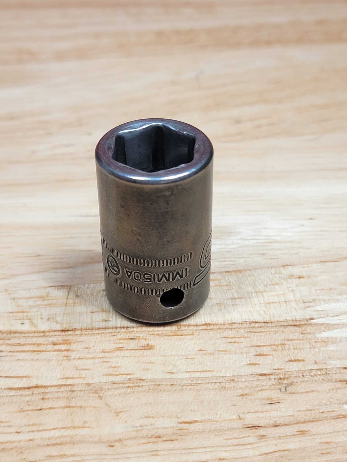 Snap-on Tools IMM150A 15mm 1/2″ Drive 6-Point Shallow Impact Socket