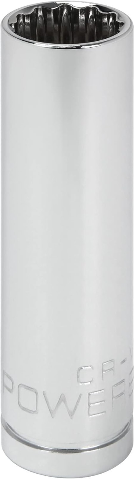 Alltrade 3/8″ Drive 13mm Chrome Vanadium Deep Socket with Enhanced Clearance