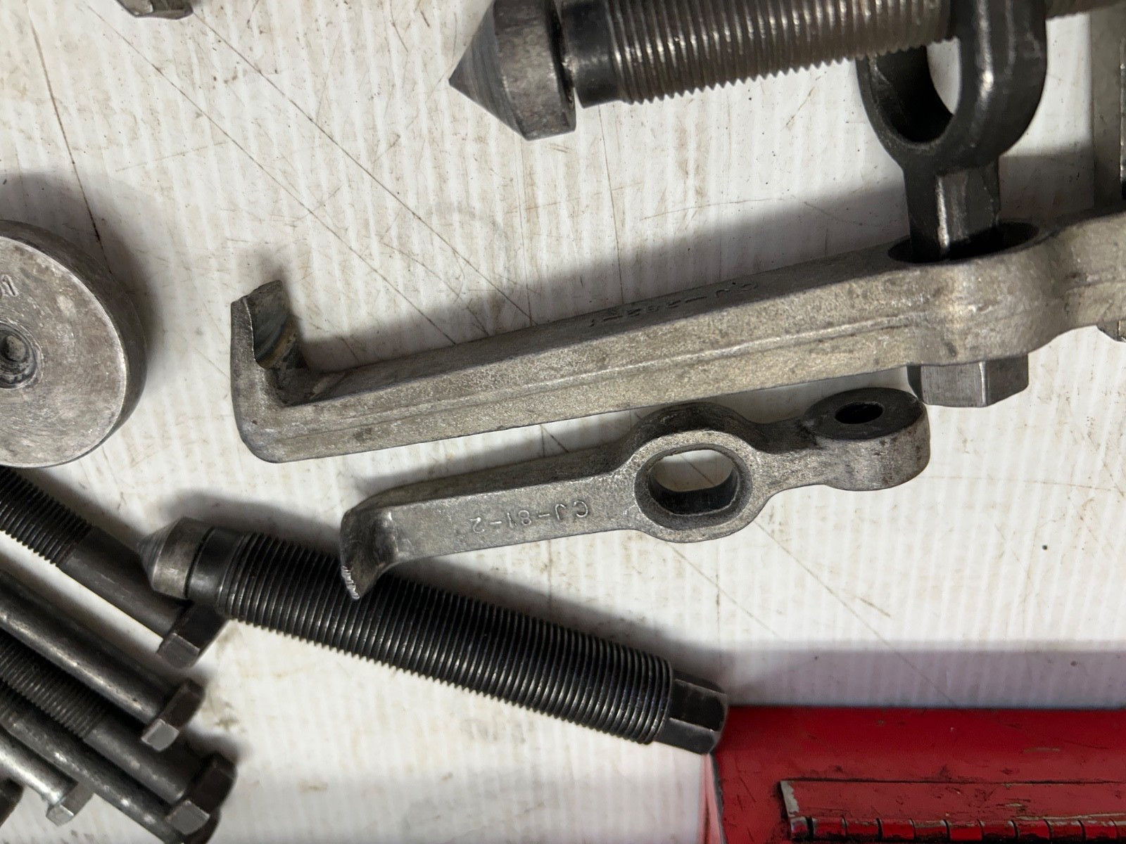 Snap-On Gear & Bearing Bar Puller Vintage cj282-1, cj 81-2, cj87-1 Read pls