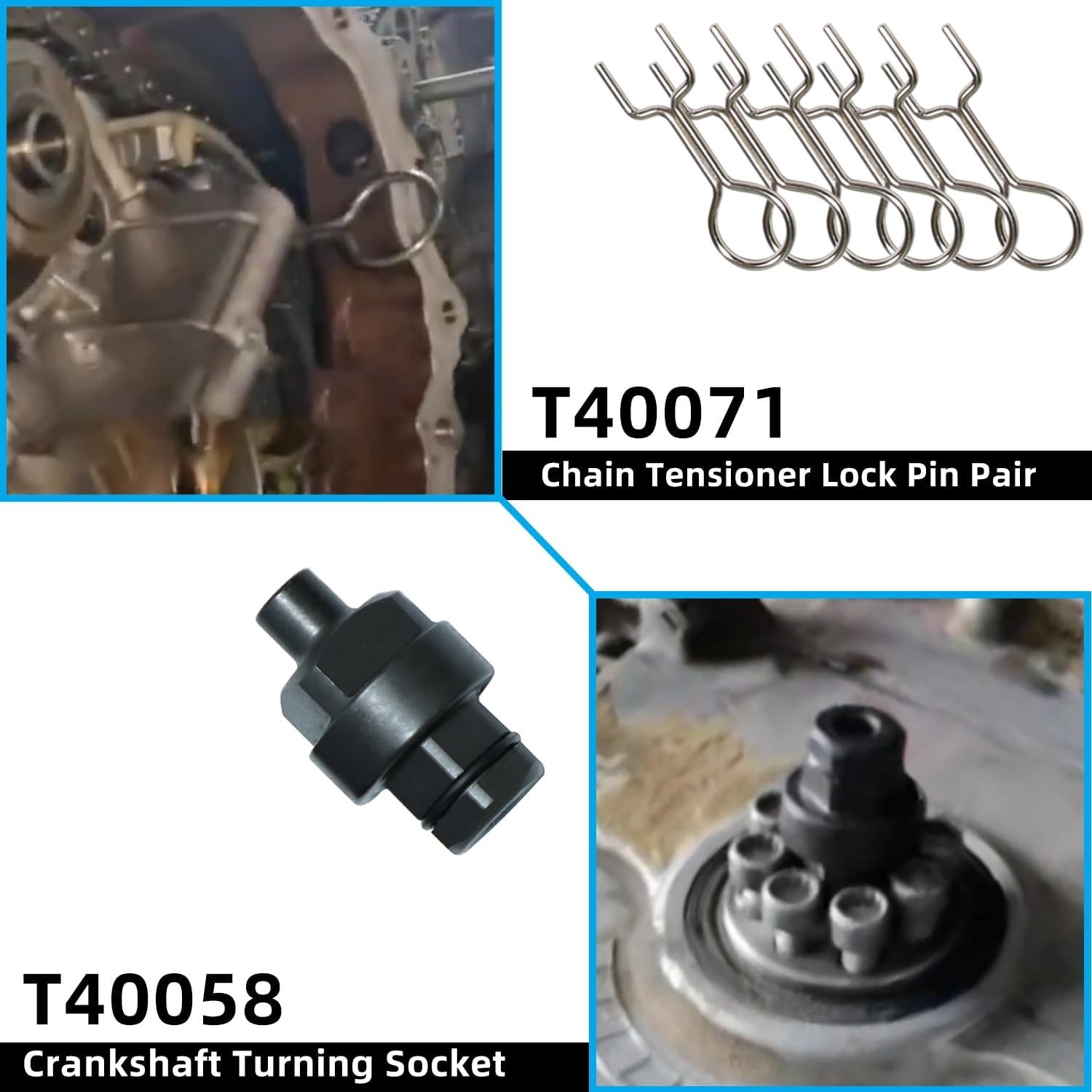 Camshaft Timing Tool Compatible with Audi 4.0L TFSI for A6 A7 A8 Replace T40272,
