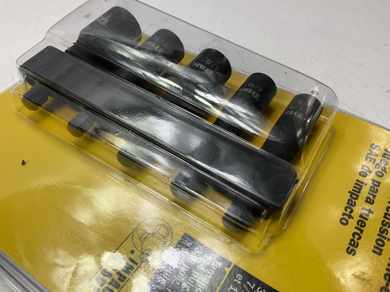 Titan 15220 SAE Impact Grade Nutsetter Set (5 Pieces) Nut Driver 1/4″-1/2″ Size