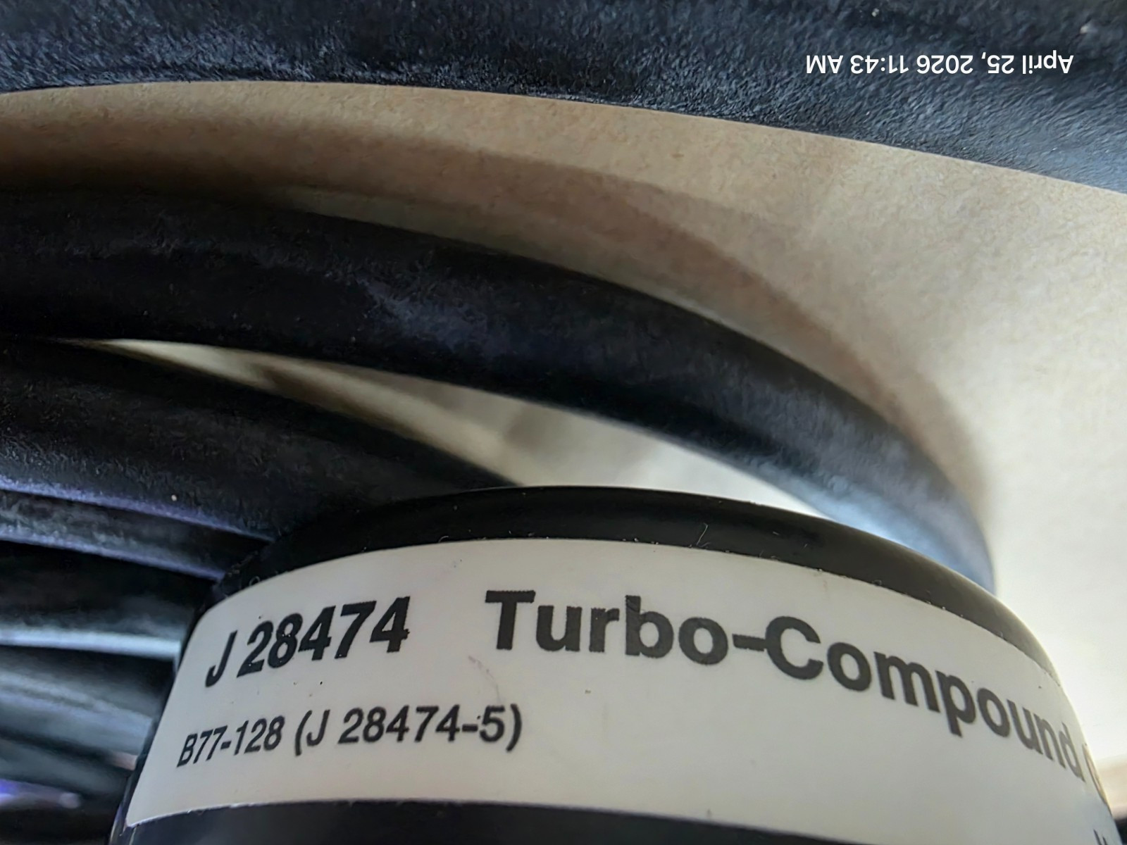 KENT MOORE TOOL J-28474 6.5L DIESEL TURBO COMPOUND GAUGE NEW OLD STOCK