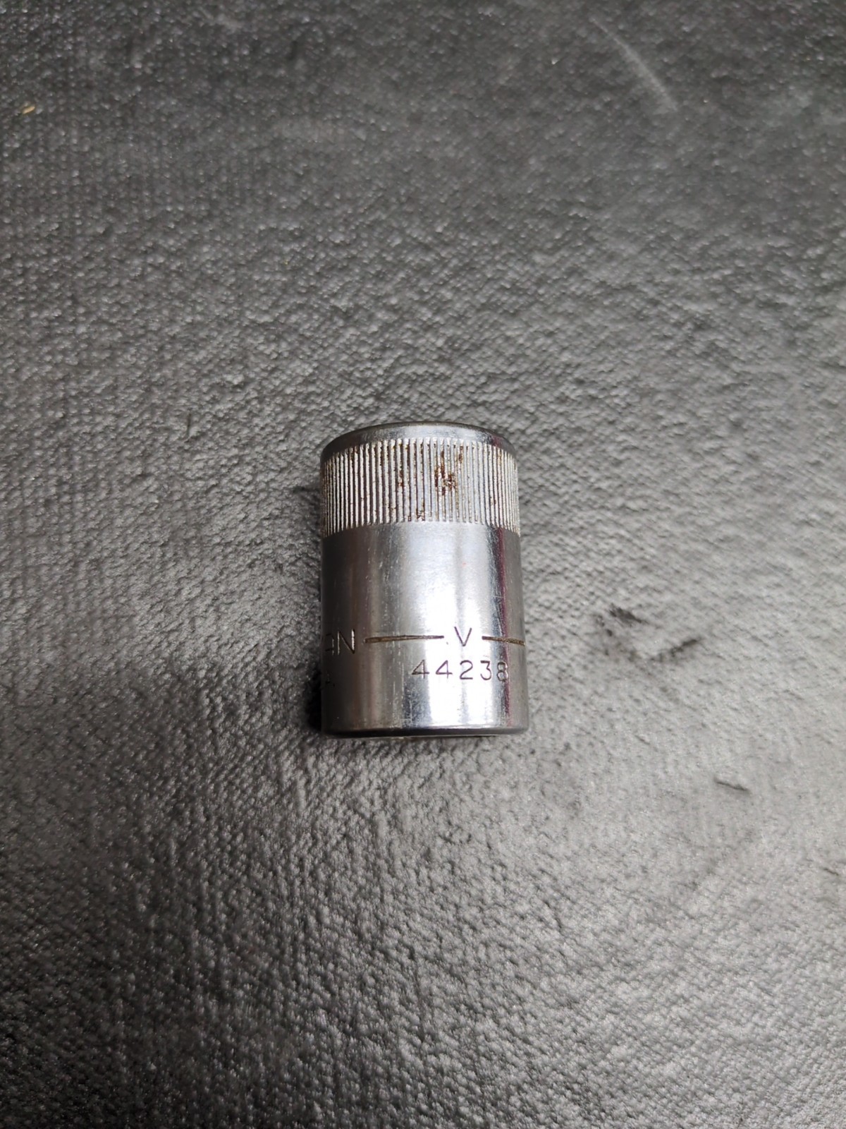 Vintage Craftsman 19M/M Socket 1/2 Dr -v- 44238 USA 🇺🇸 Top Knurl