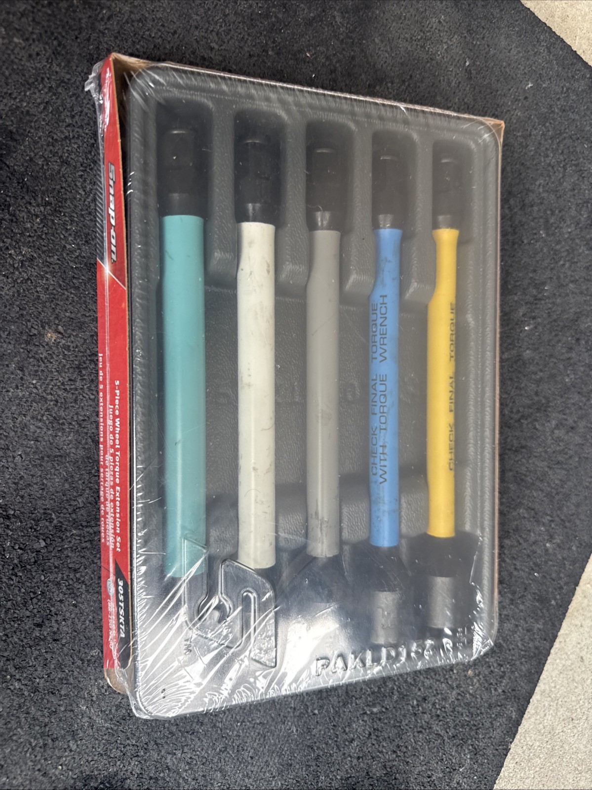 For Snap-on 305TSKTA 5 pc Torque Limiting Color Coded Extension Set