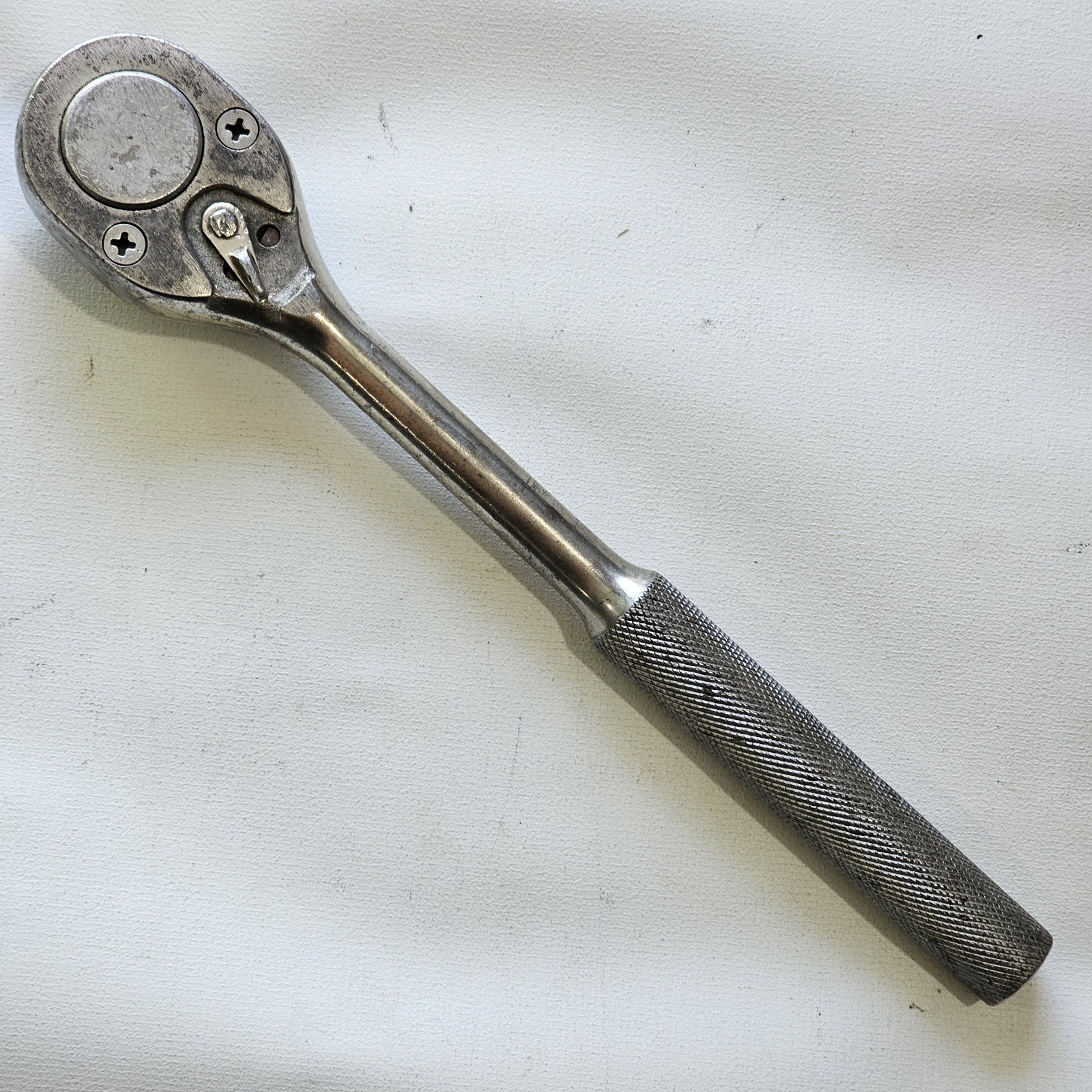 Proto 5449 10″ Pear Head 1/2″ Drive Standard Ratchet Knurled Handle USA