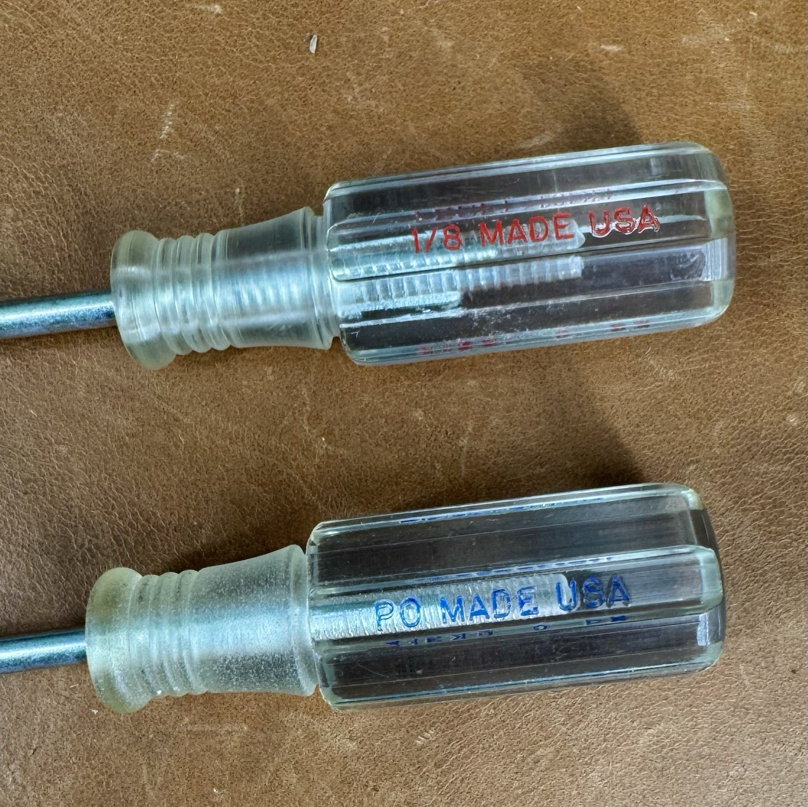 Vintage Craftsman USA 41541/2 Pratt Reed V Series Screwdriver Set, Perfect!