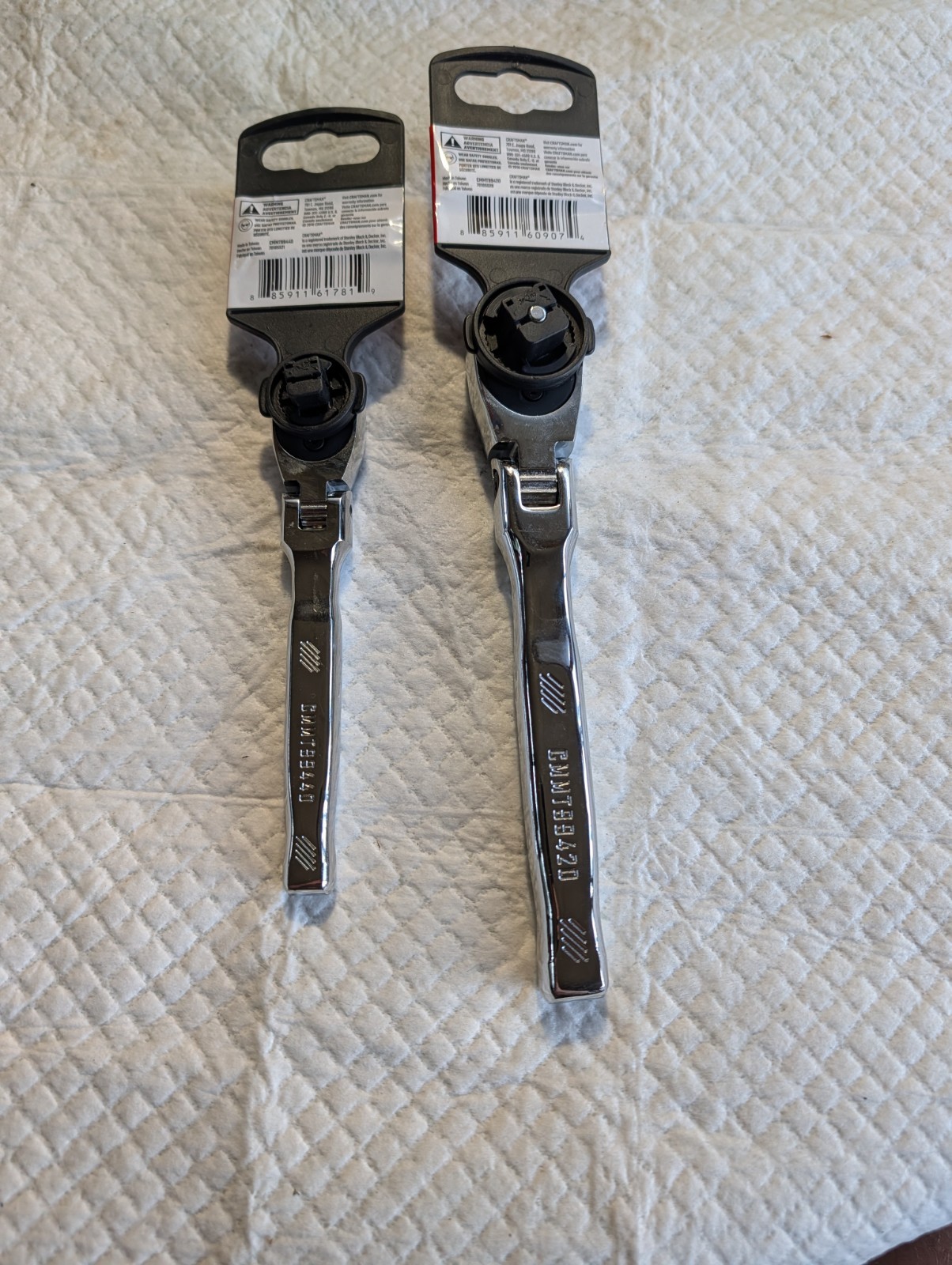 Craftsman Pair Flexhead Ratchets 1/4″/3/8″ Drive(CMMT99420/CMMT99440)