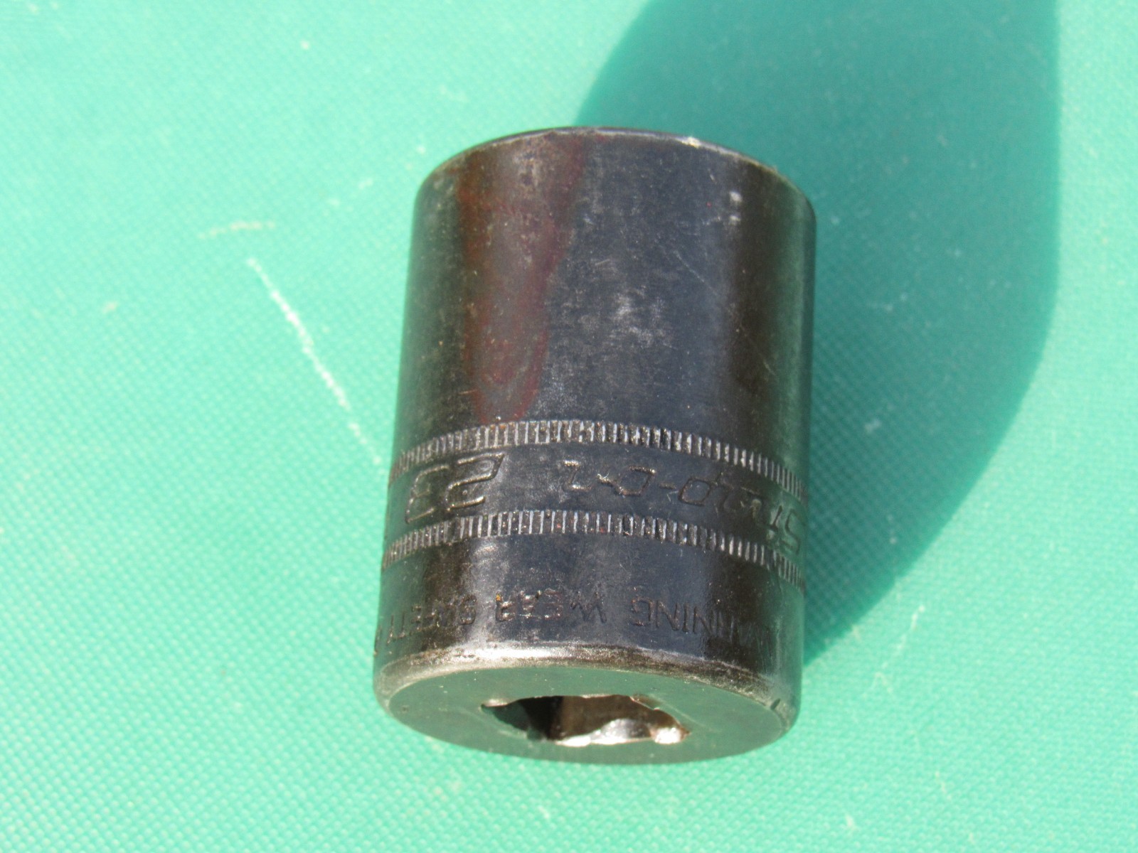 SNAP ON 23MM IMDM230 1/2″ DRIVE METRIC 12 PONIT SHALLOW IMPACT SOCKET NEW LOGO