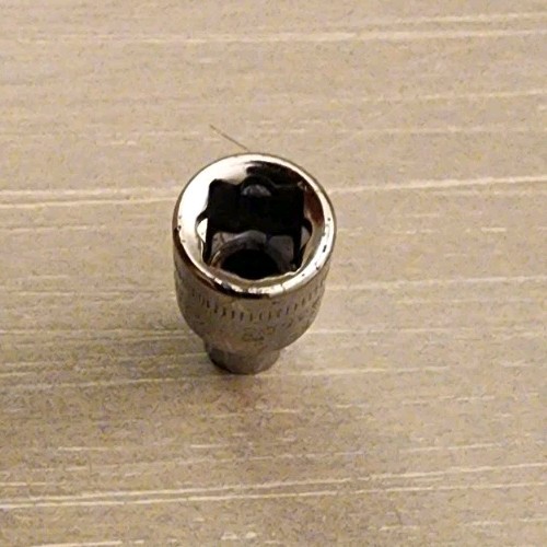 Craftsman 4mm Socket 6 Point 1/4″ Drive S-AC 43505
