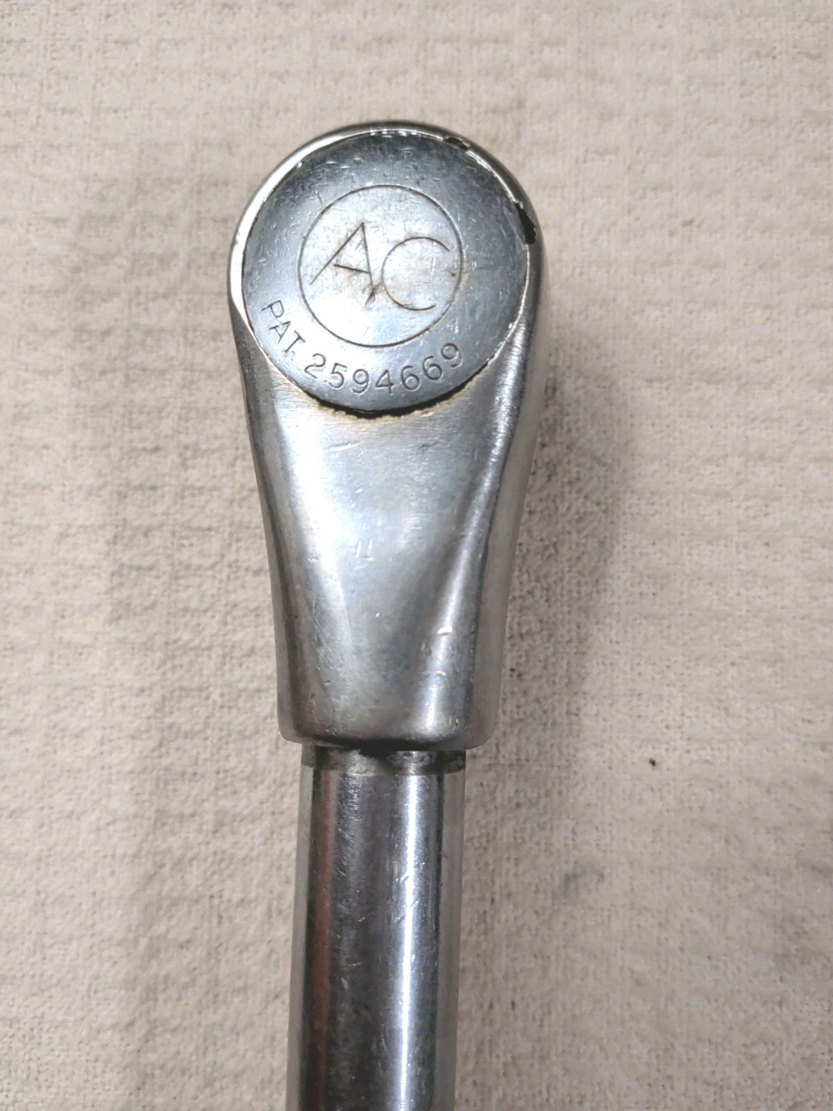 Vintage Reechet/AC 3/8″ Drive Ratchet PAT 2594669