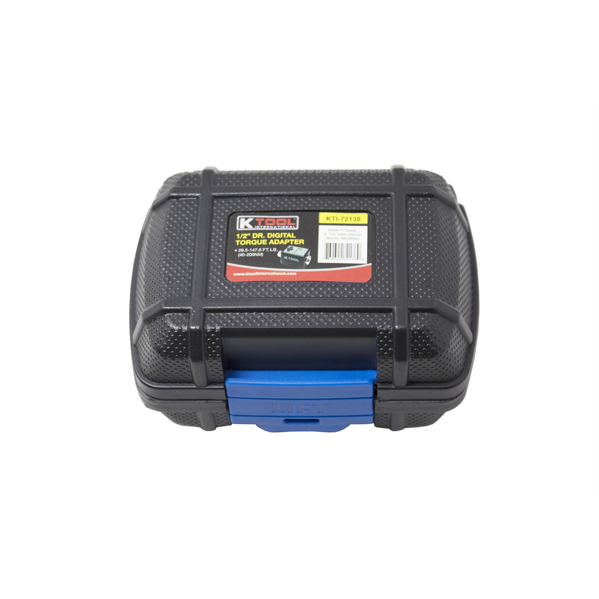 K Tool International 72138 Digital Torque Adapter 1/2 Drive 29.5 to 147.5 ft lbs