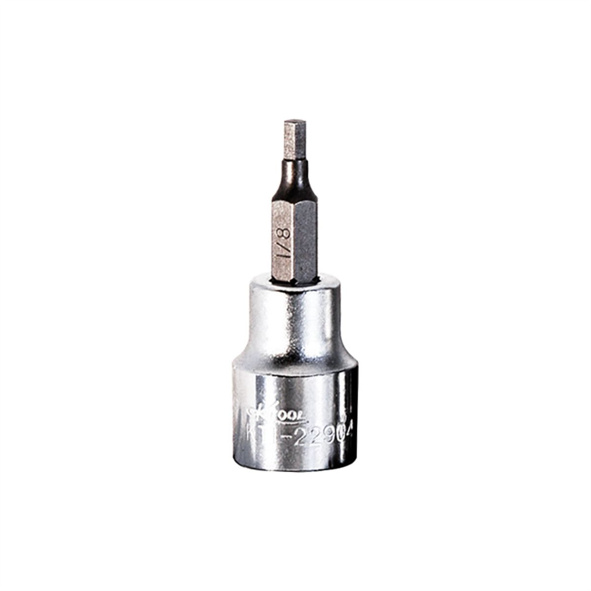 K Tool International 1/8 » X 3/8 » DR SAE HEX BIT, EACH