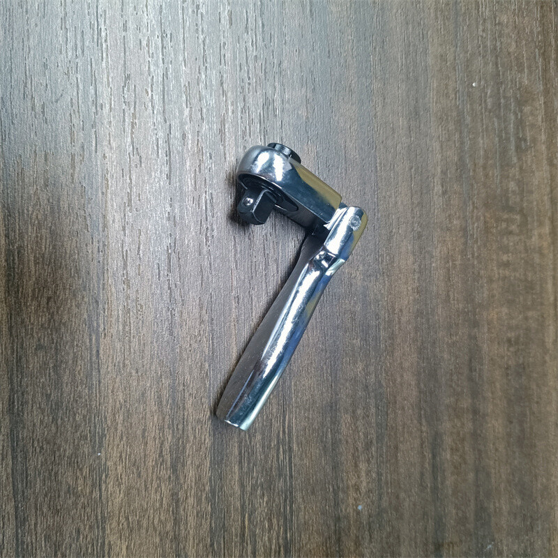 Ratchet Handle Socket Wrench 1/4″ Drive 72 Tooth Flexi Head Stubby 115mm Flattop