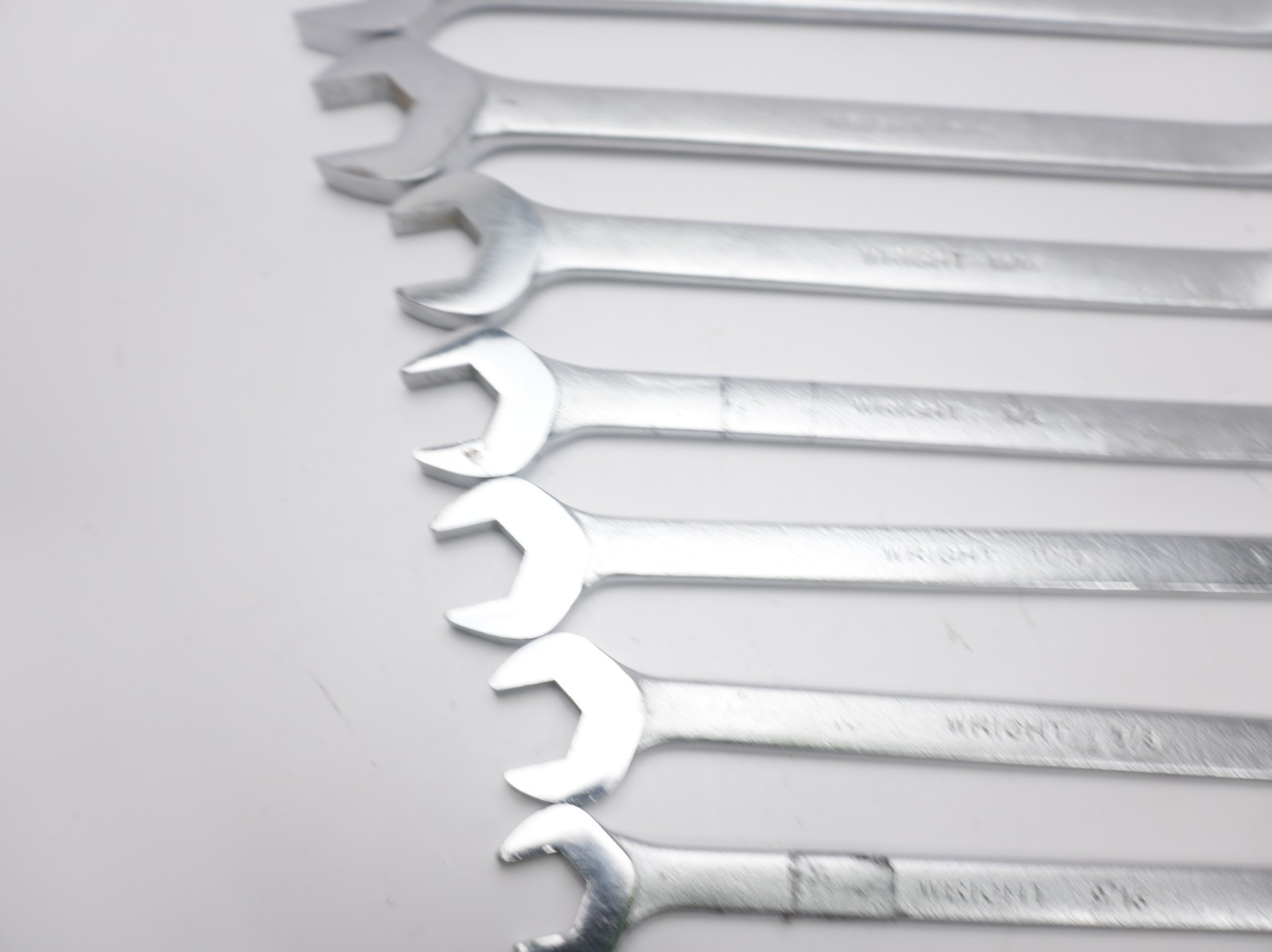 Wright Tools 8 pc SAE Combination Wrenches Set 3/8″ to 1″ Made in USA 1132