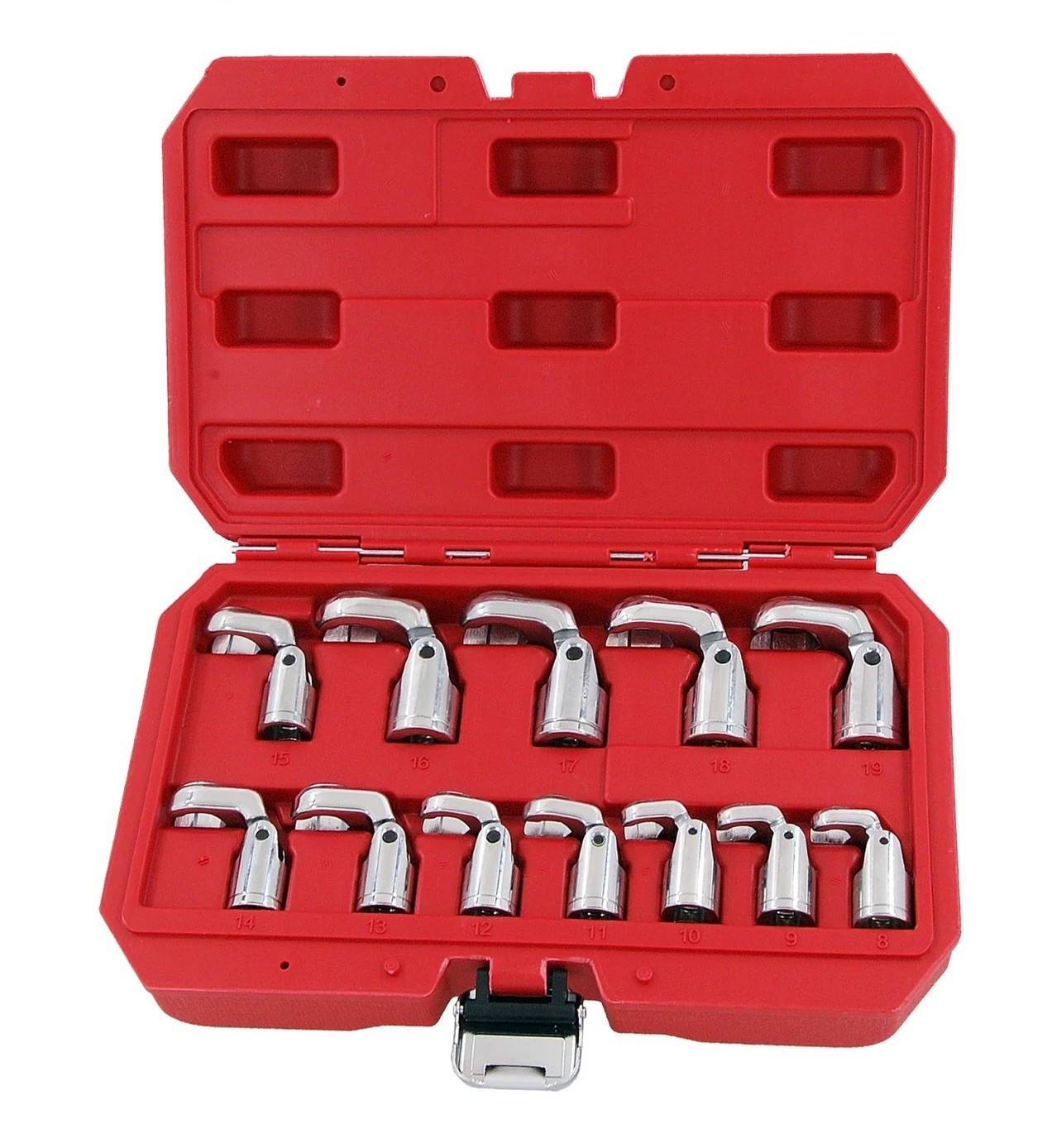 Flex Crows Foot Wrench Set 3/8″DR Flare Nut Spanner Type Crowfoot Socket Wrench