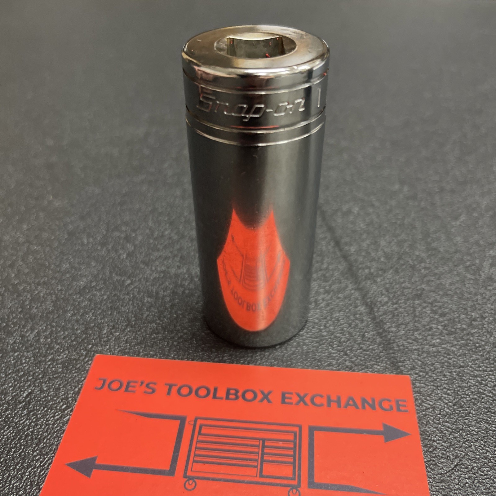 Snap-on Tools USA NEW 1/2″ Drive 1″ SAE Deep 6 Point Chrome Socket TS321