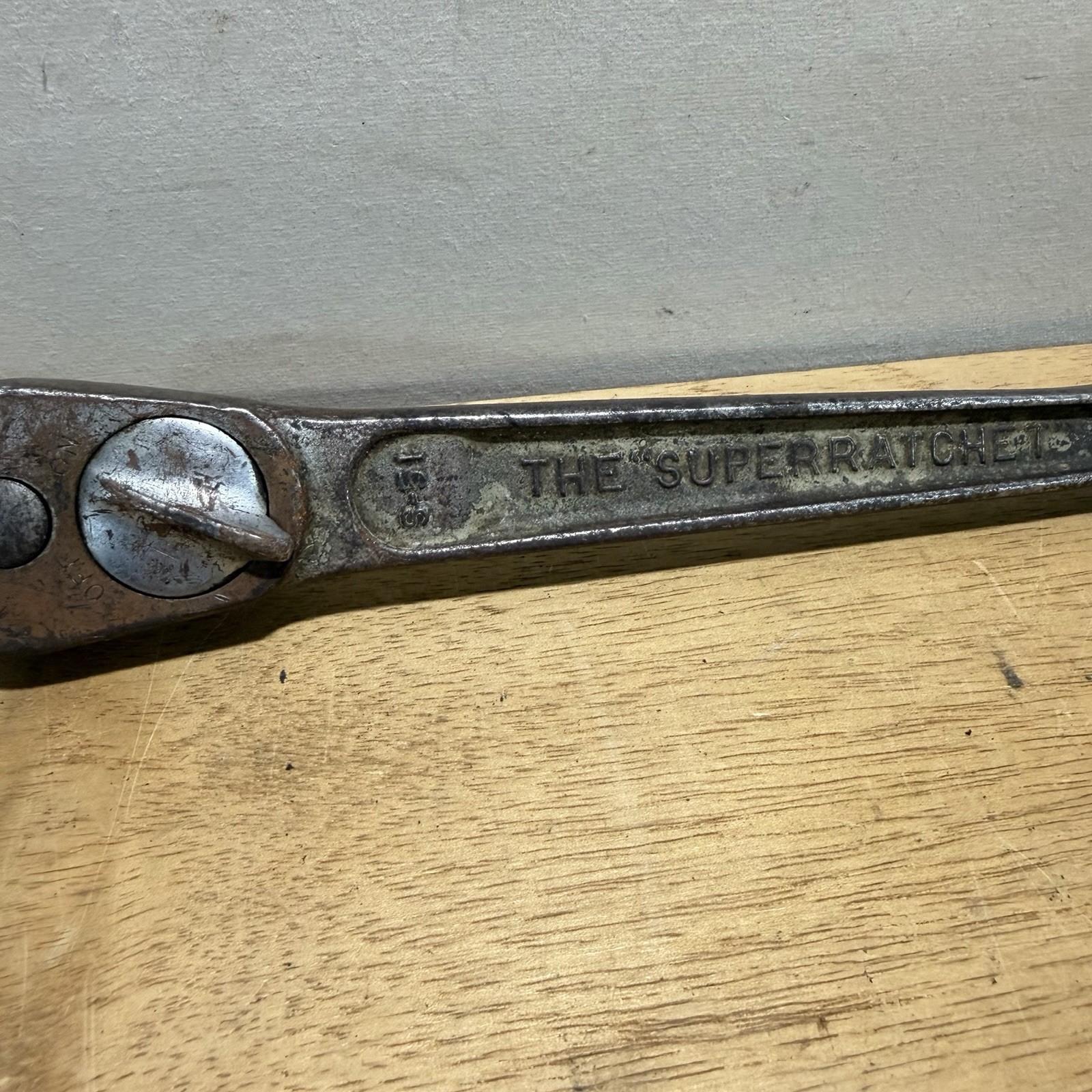 Vintage J.H. Williams S-51 «The SUPERRATCHET» 1/2″ Drive 10″  Made in USA Ratche