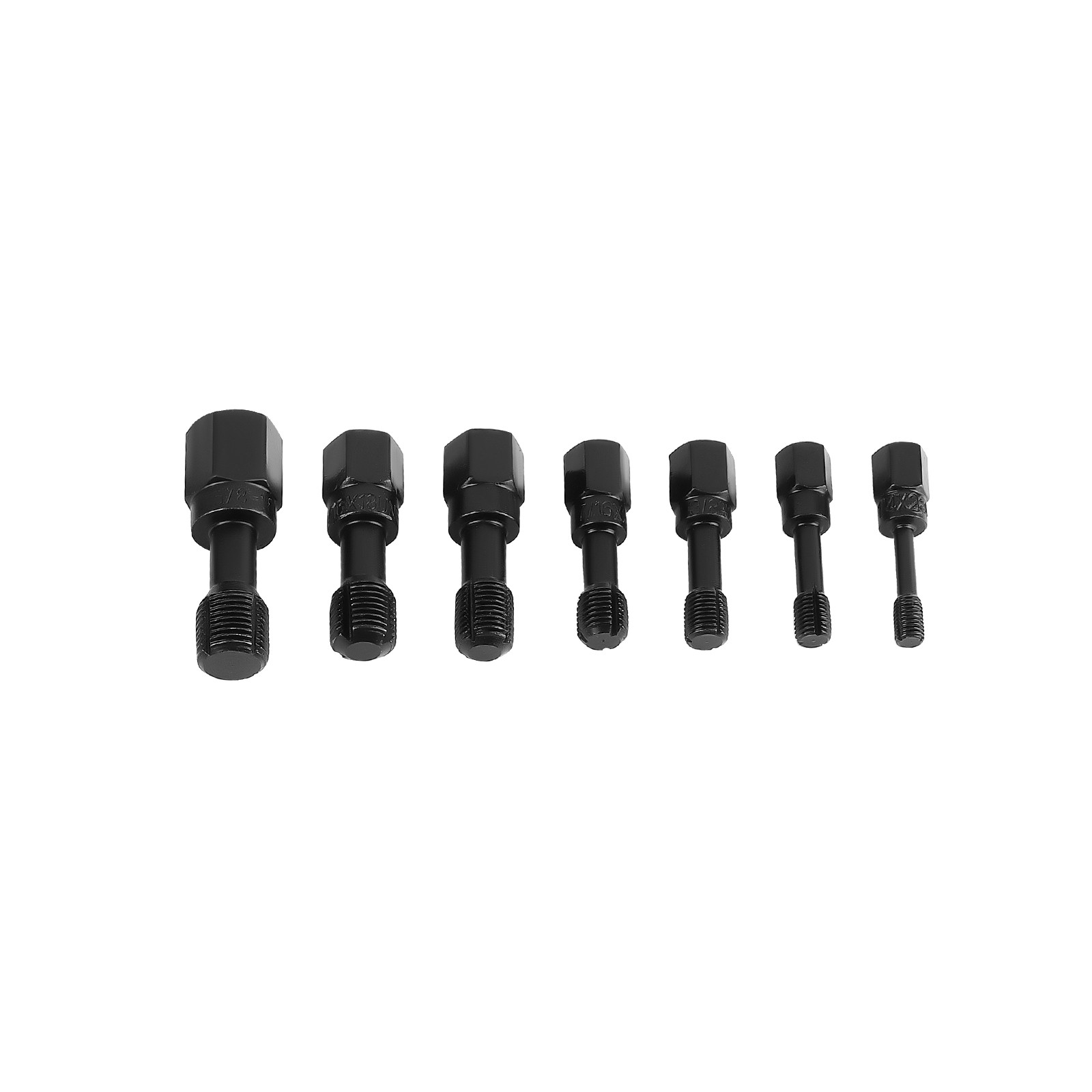 Carbon Steel Thread Repair Kit 61pc Heat-Treated with SAE/Metric Thread Files
