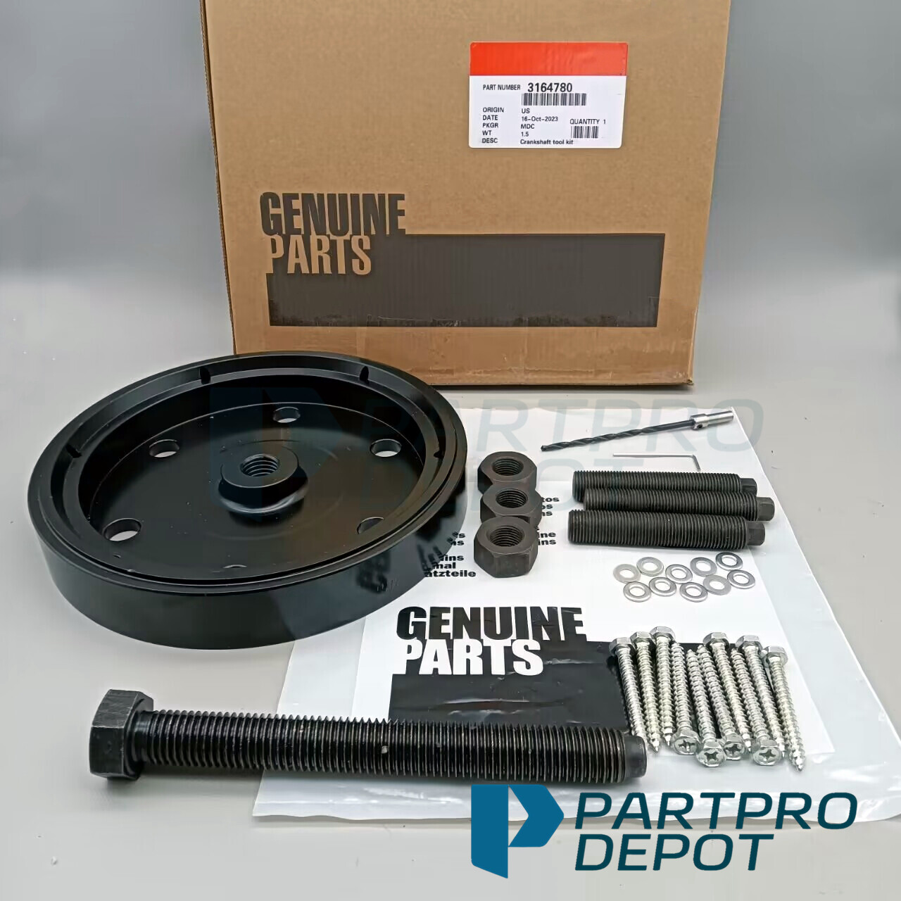 Genuine OEM Rear Seal Wear Sleeve Installer Remover Tool for ISX15 ISX12 3164780