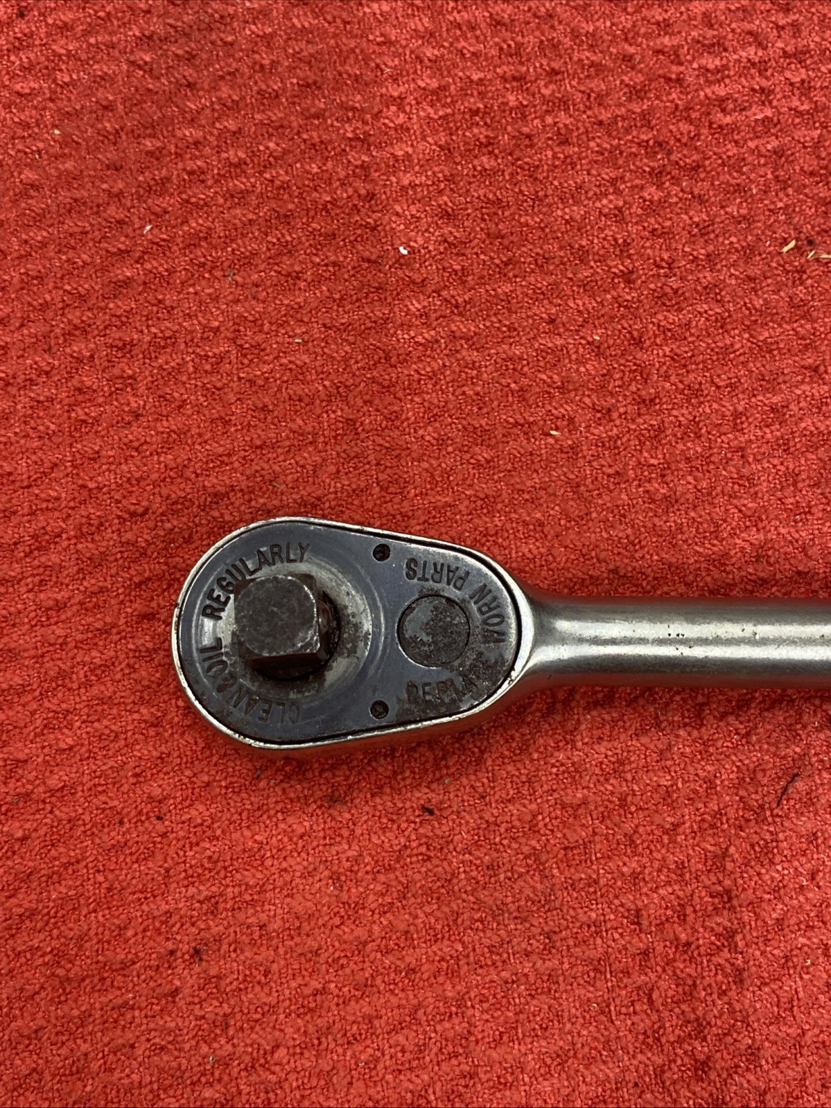 MAC XR11PA 3/8″ Drive 11″ Ratchet w Hard Red Comfort Grip Handle.