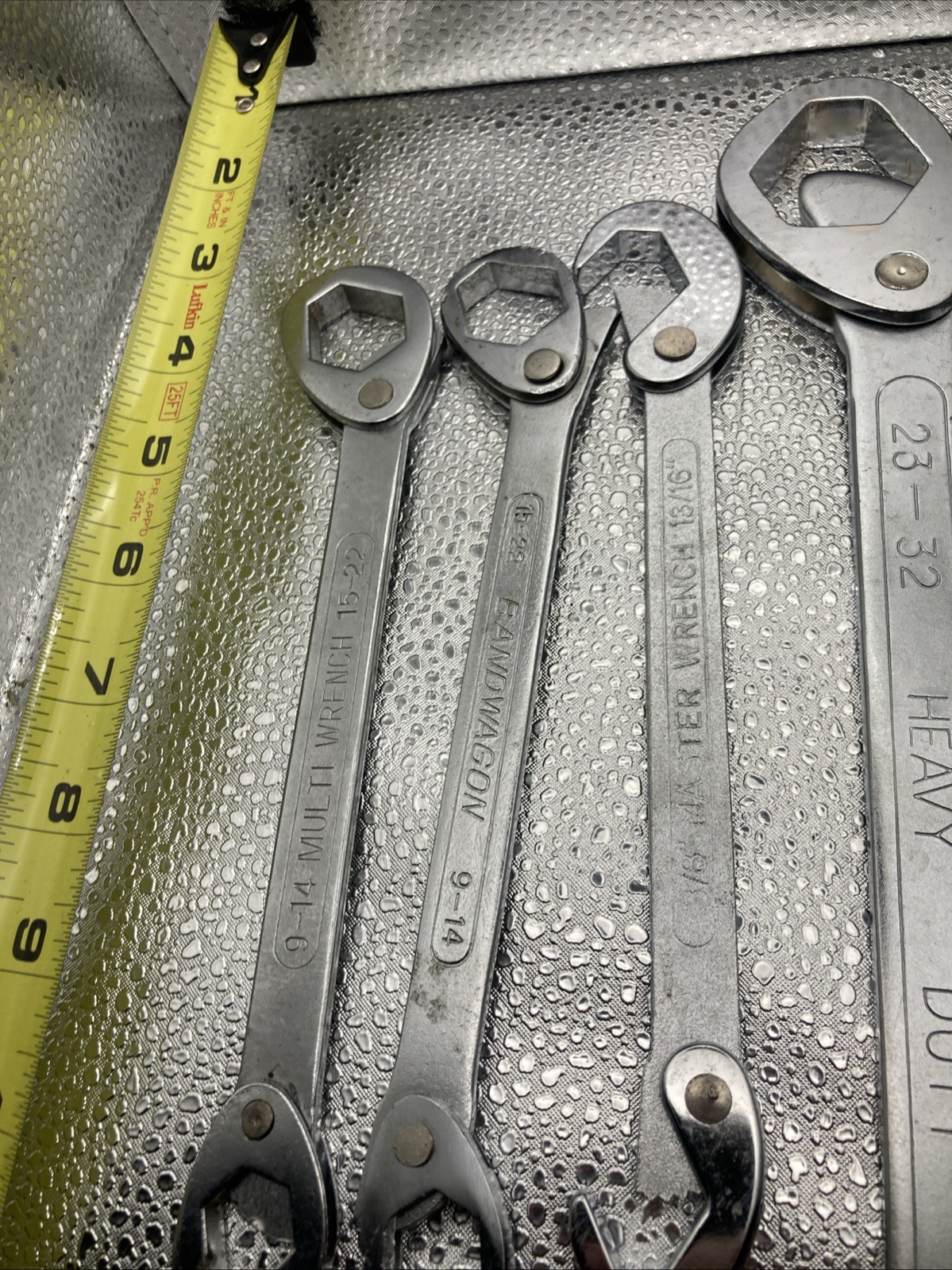 Set of (5) multi wrenches. Great Shape