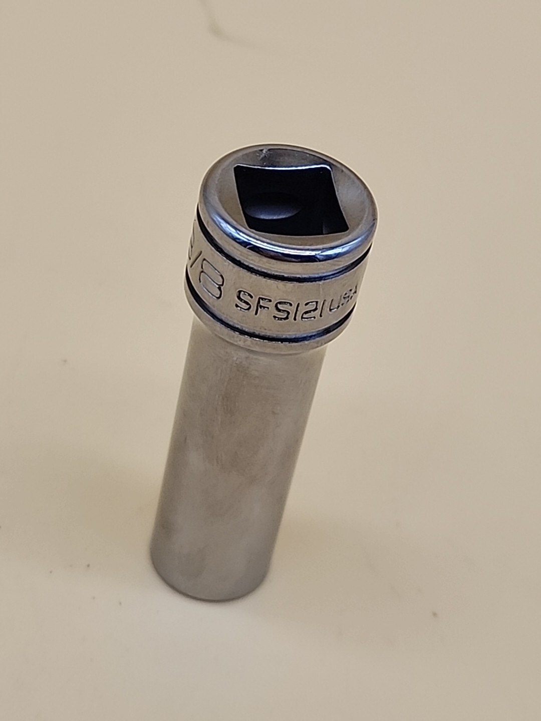 Snap-on Tools SFS121 Deep Socket SAE 3/8in Drive 6 Point – USA