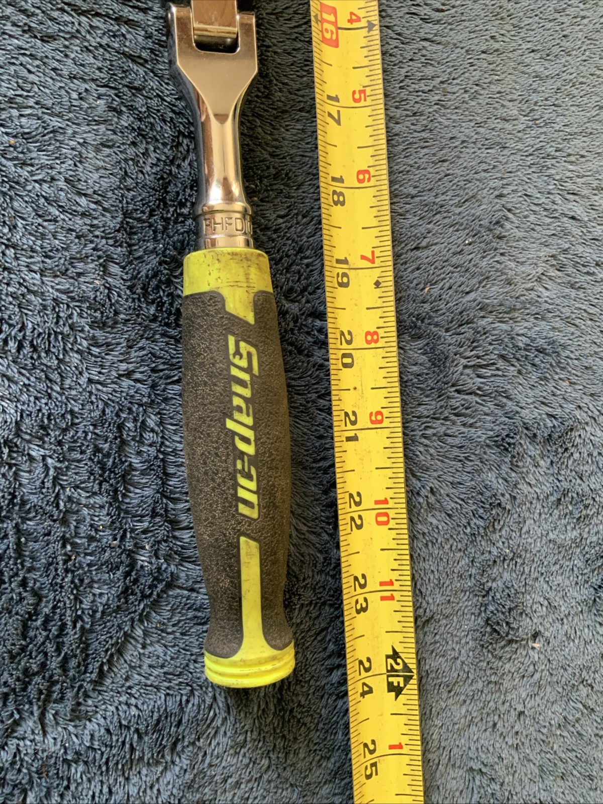 Snap On Fhfd100, 3/8” Drive Swivel Head Ratchet, Yellow….works Fine…