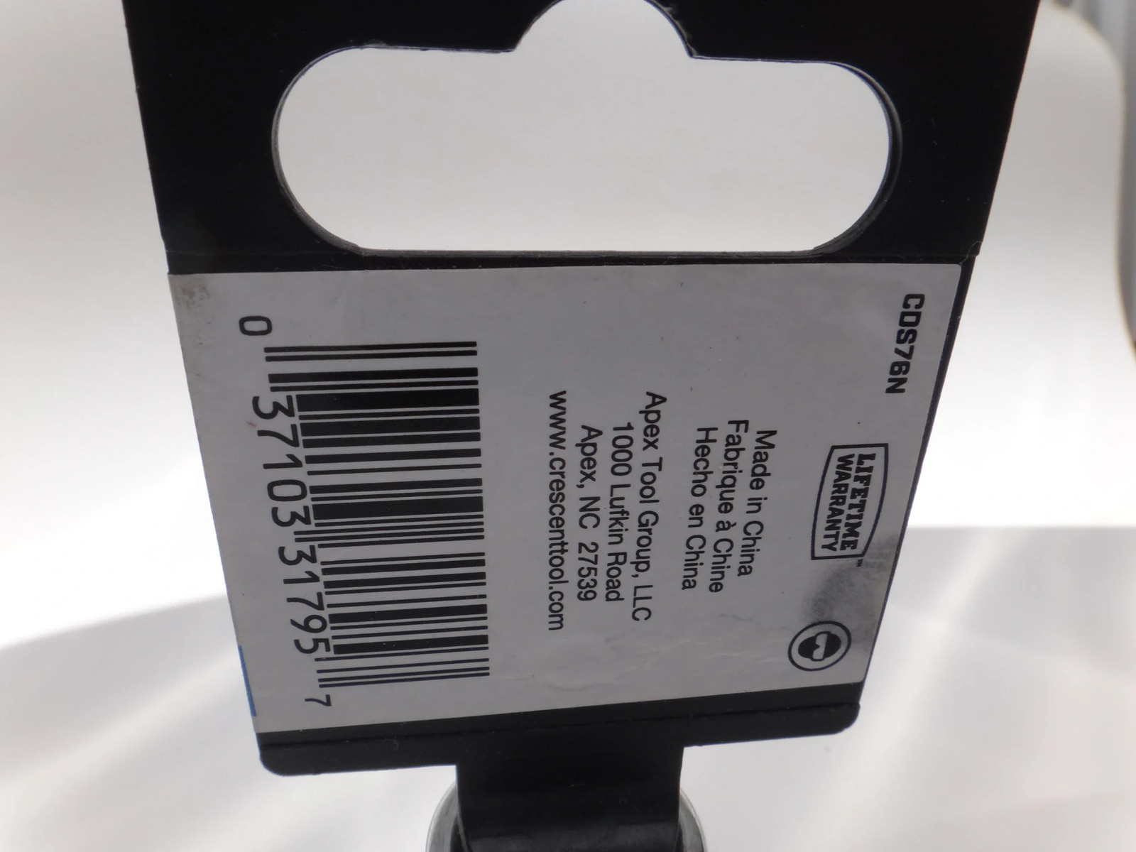 Crescent 16mm 12Point 0.5in Drive Socket CDS76N Chrome Plated Steel New